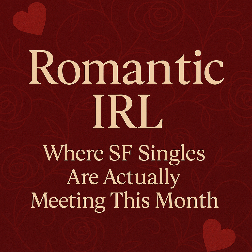 Romantic IRL: Where SF Singles Are Actually Meeting This Month