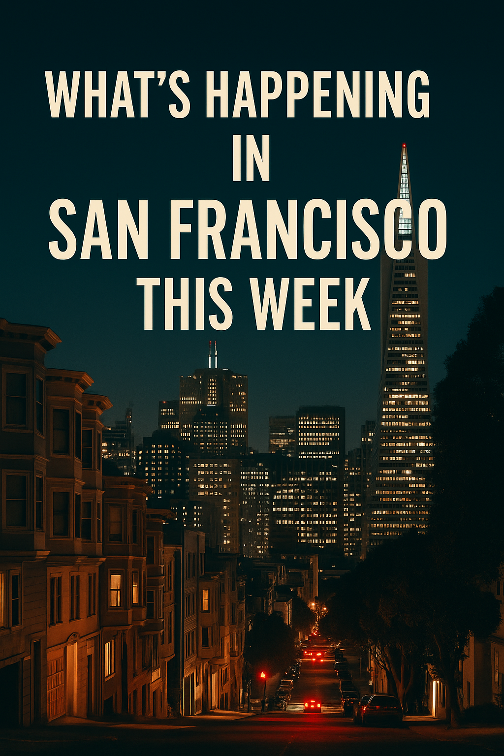 What’s Happening in San Francisco This Week: New Bars, Vintage Markets & Chocolate Dreams 🍫✨ September 8th
