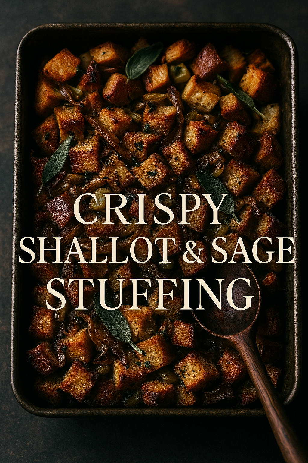 Crispy Shallot &amp; Sage Stuffing