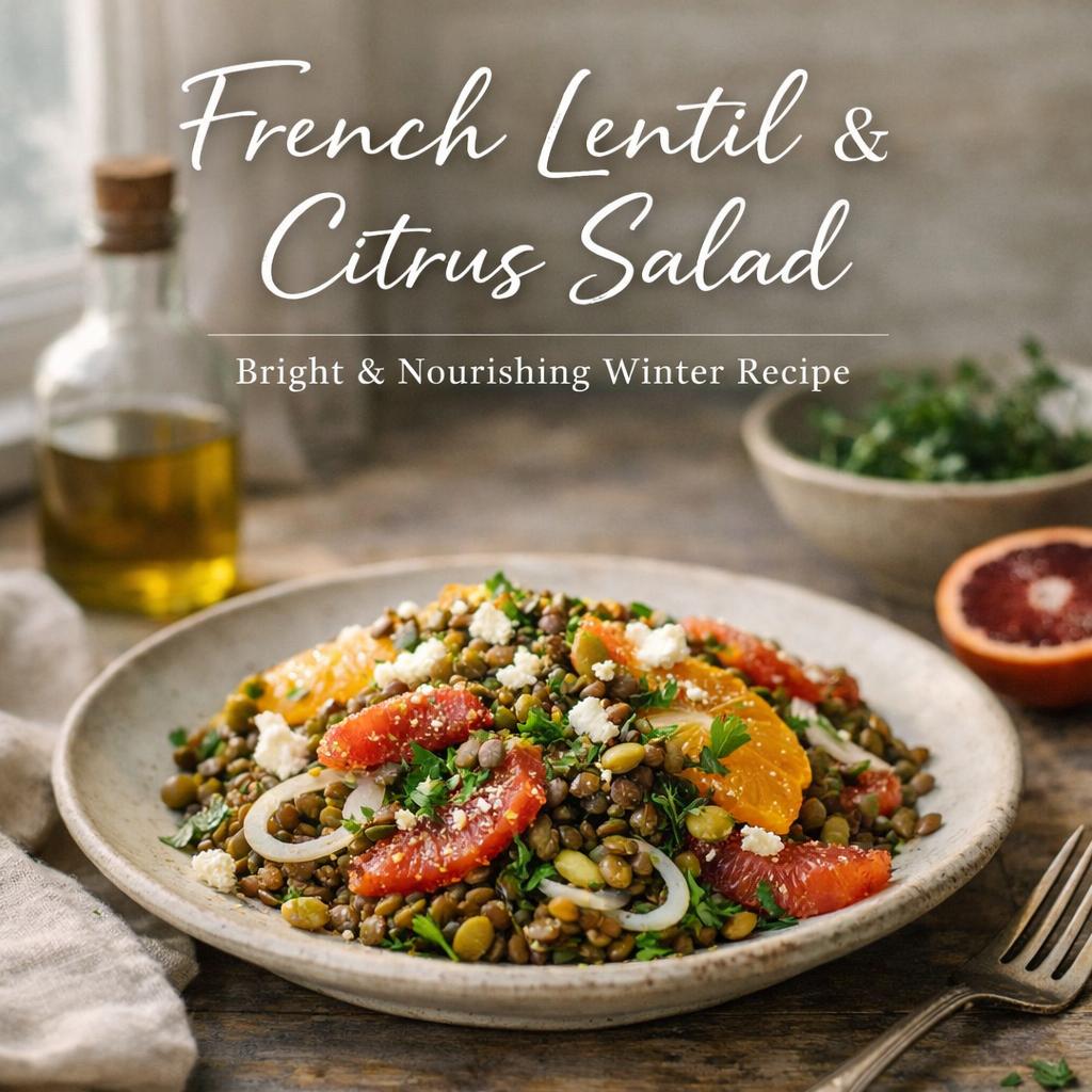 French Lentil &amp; Citrus Salad