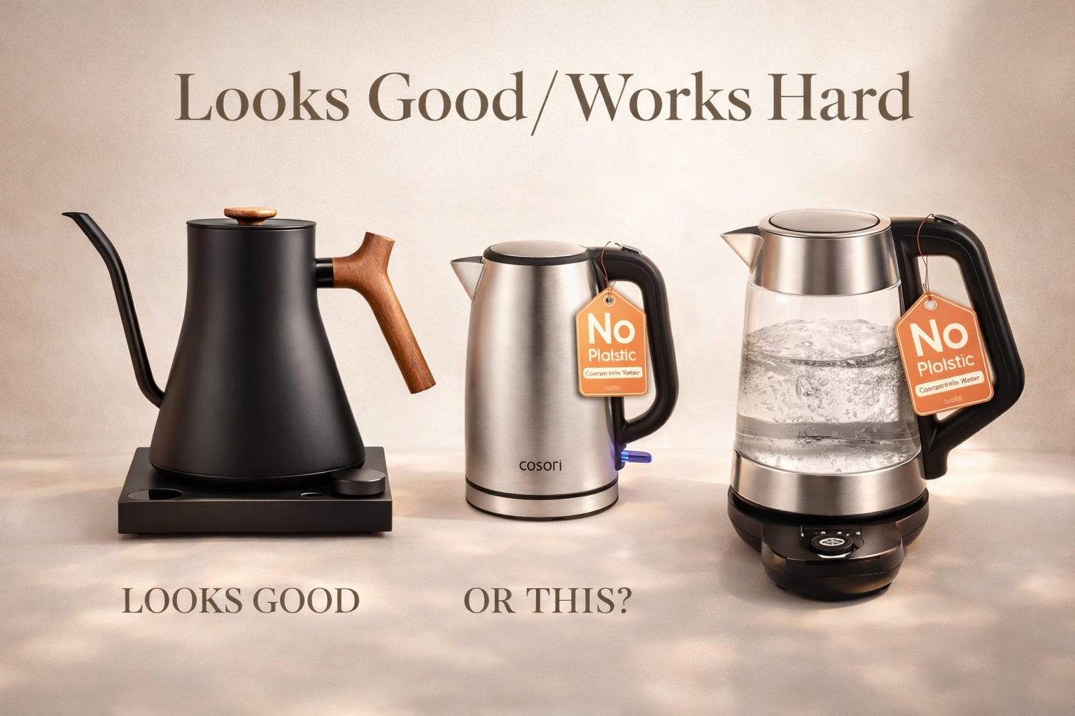 Looks Good / Works Hard - Episode 1: Electric Kettles