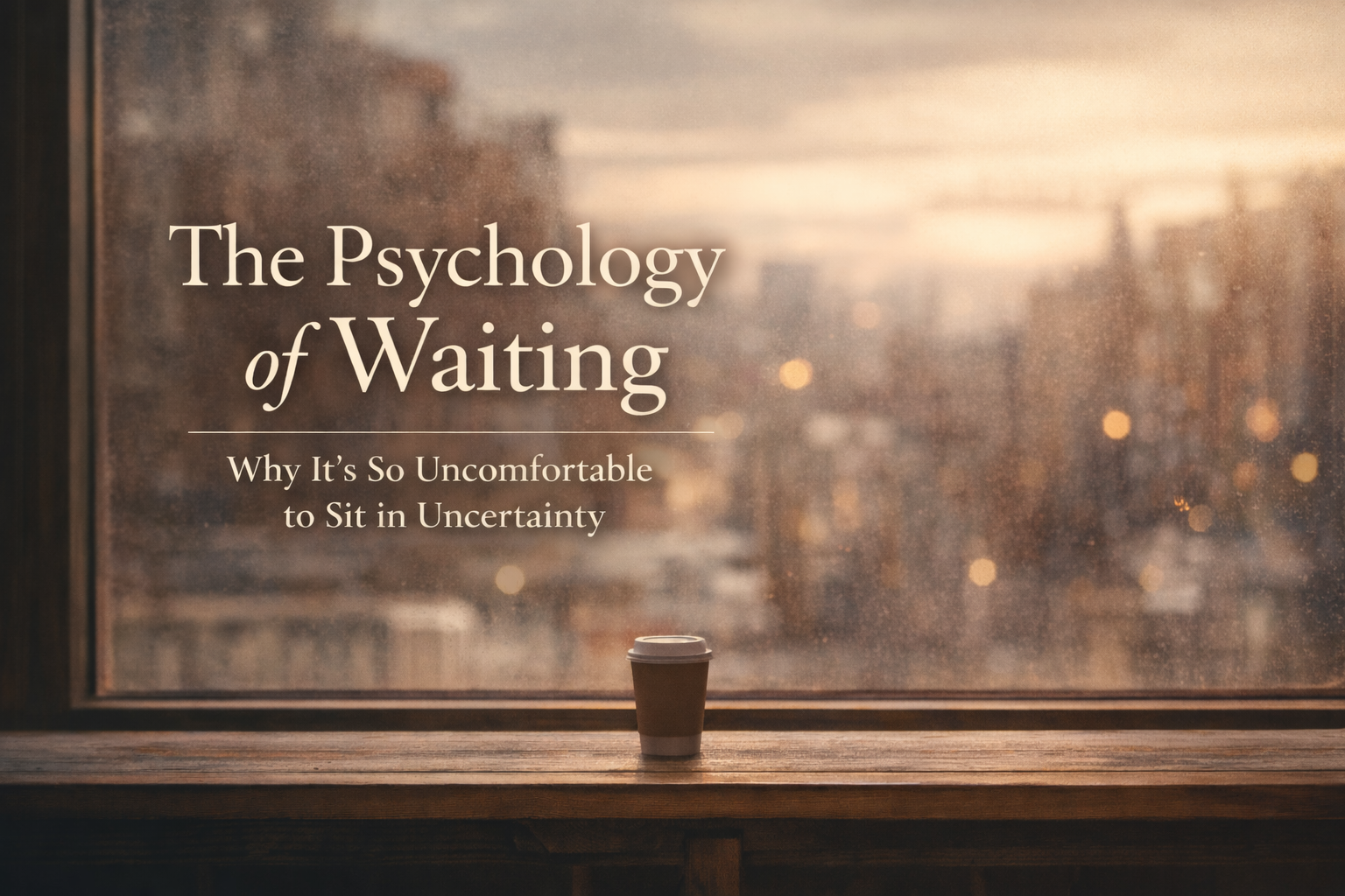 The Psychology of Waiting (And Why It Feels So Uncomfortable)