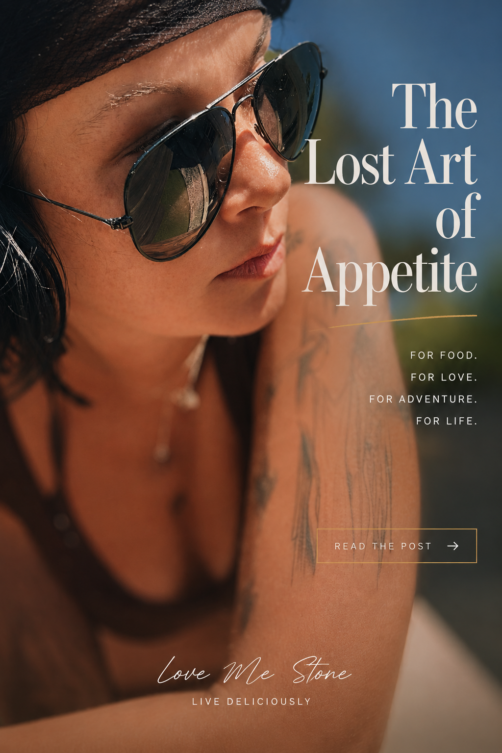 The Lost Art of Appetite