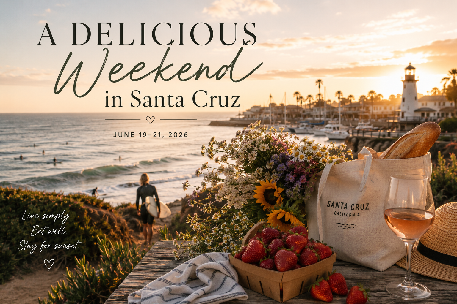 A Delicious Weekend in Santa Cruz