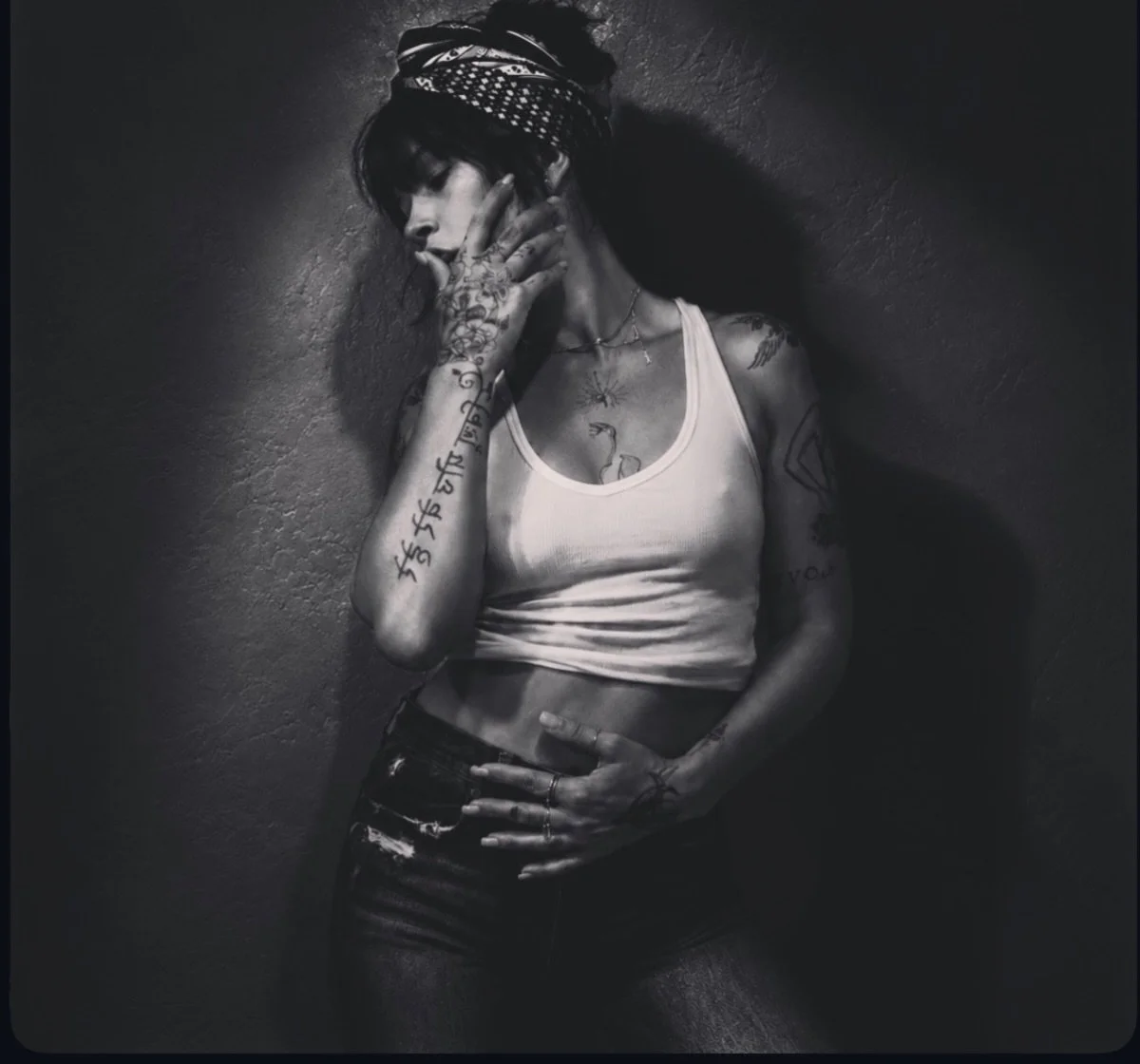 Just a little ink and denim