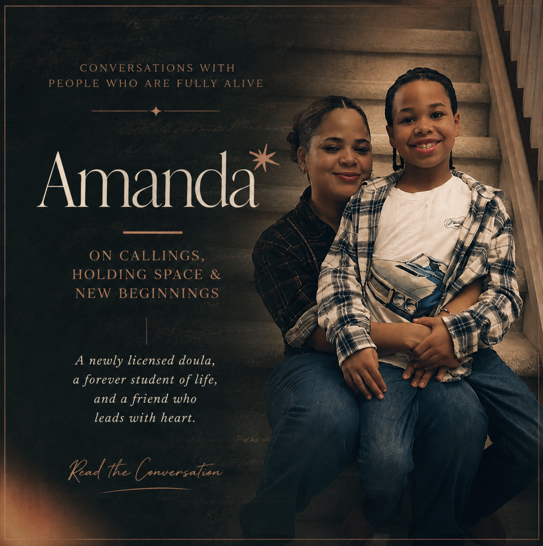 Amanda | On Holding Space, Finding Your Village &amp; Beginning Again