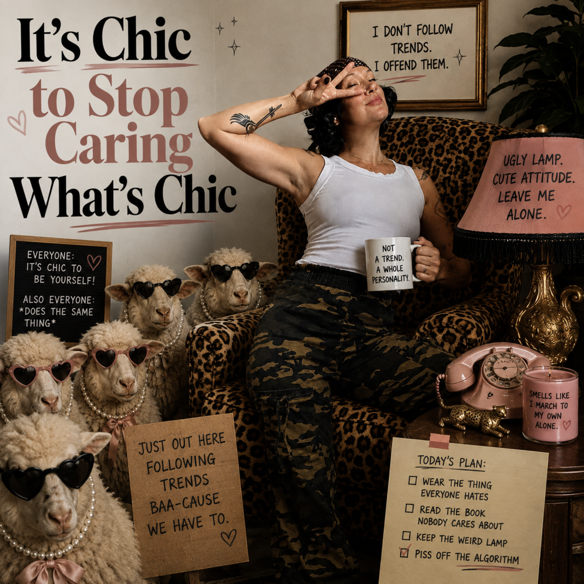 It’s Chic to Stop Caring What’s Chic