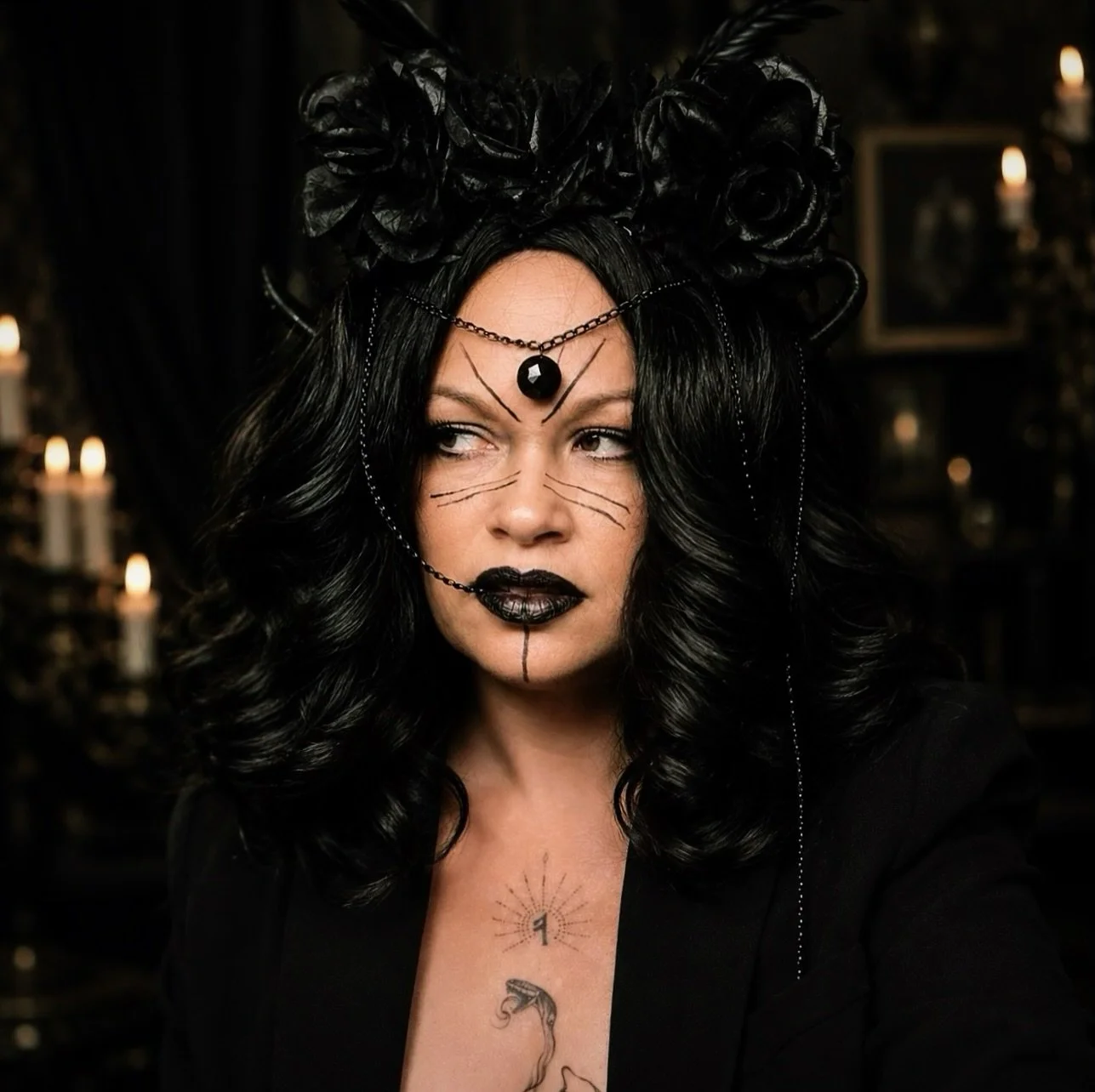 Did someone say &ldquo;Halloween&rdquo;? Pretty sure Spirit Halloween being open means it&rsquo;s right around the corner&hellip;let me get my horns 😈 

#demon #halloween