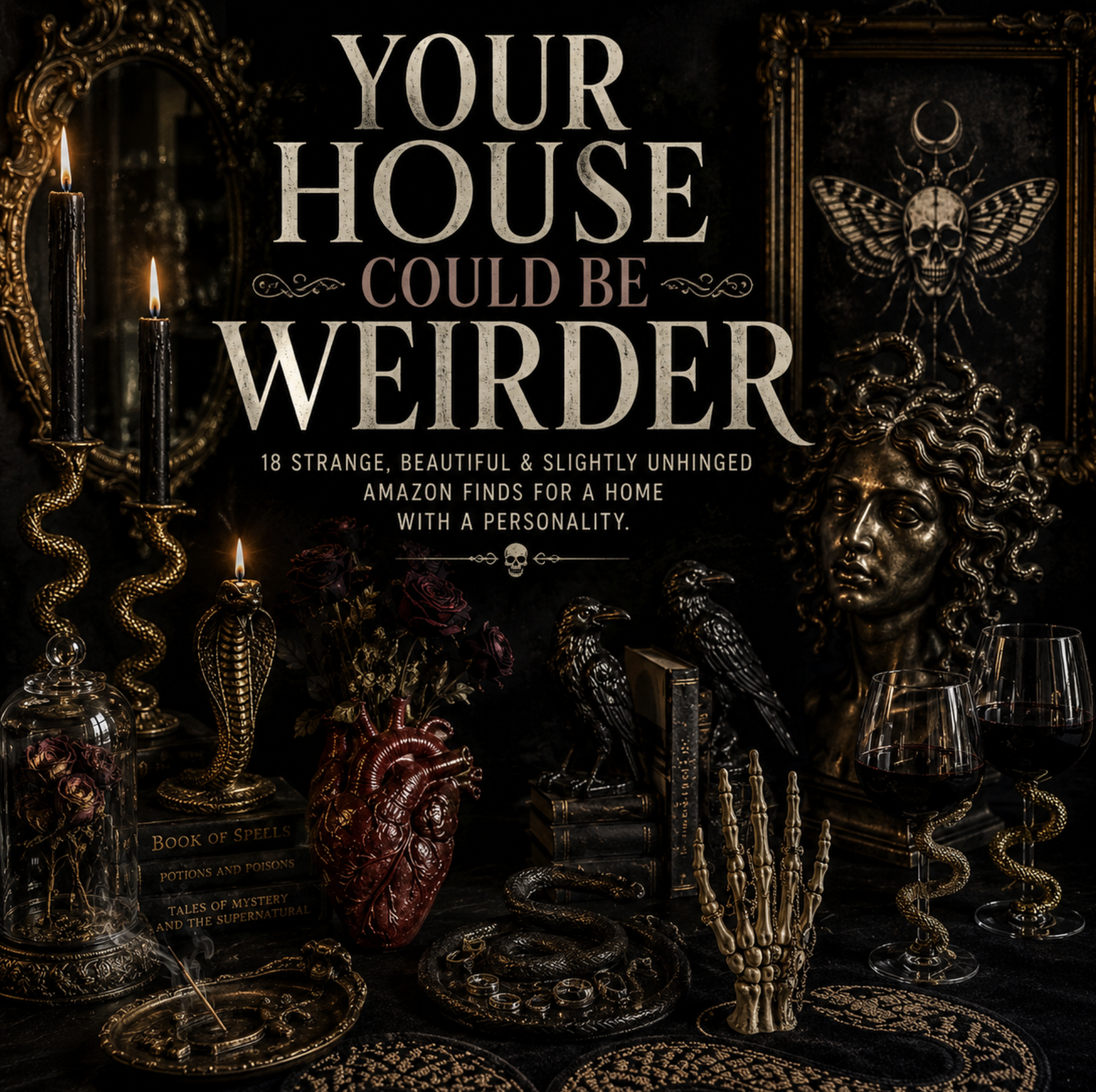 Your House Could Be Weirder: 18 Strange &amp; Beautiful Amazon Home Finds