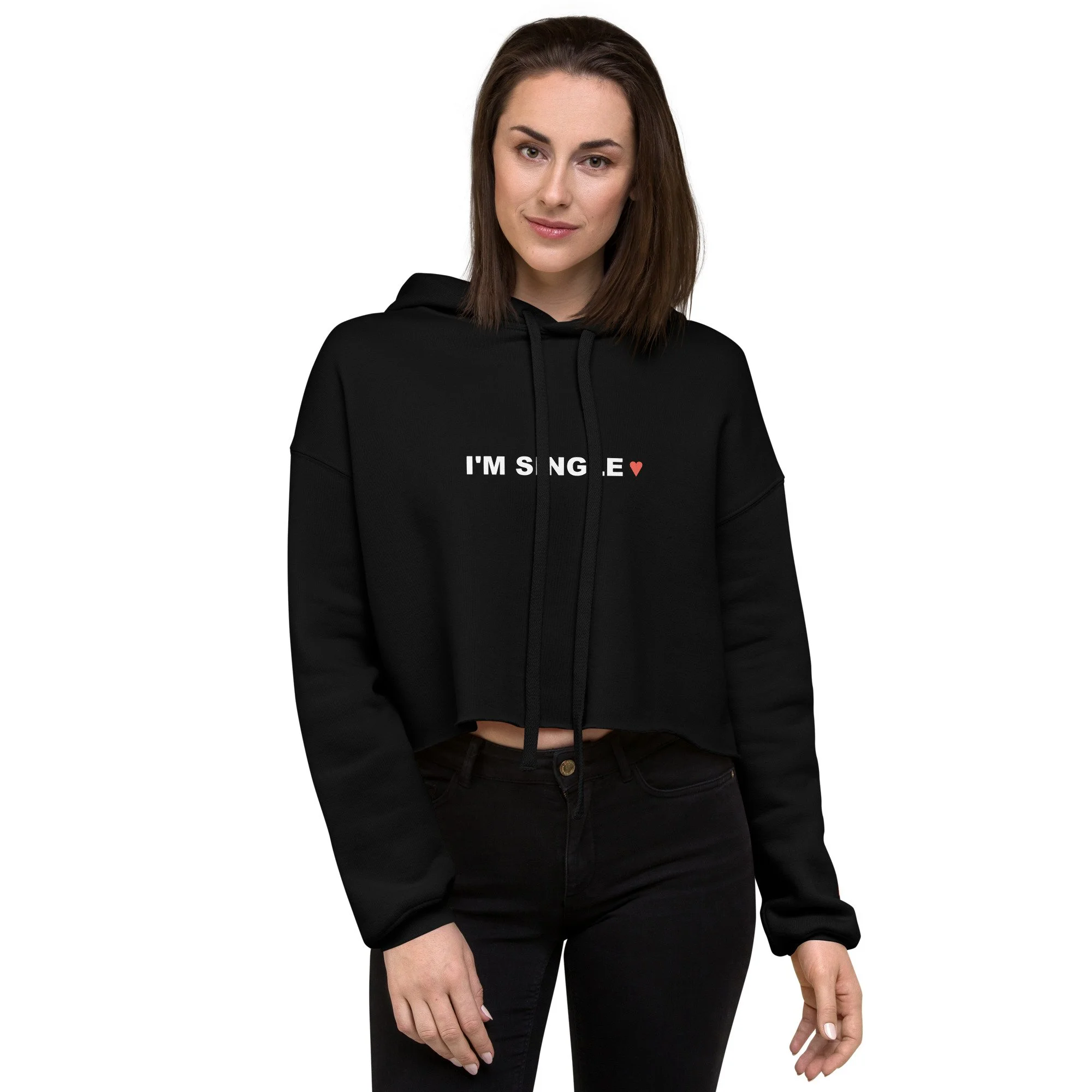 Your Move — Personalized QR Code Cropped Hoodie