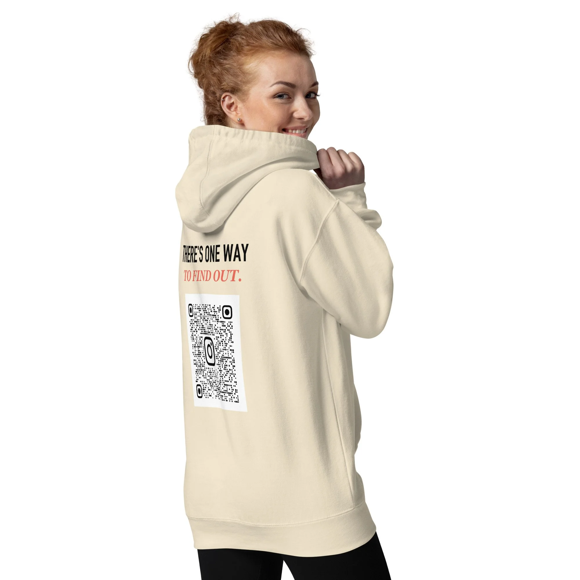Worth the Risk? — Personalized QR Code Hoodie