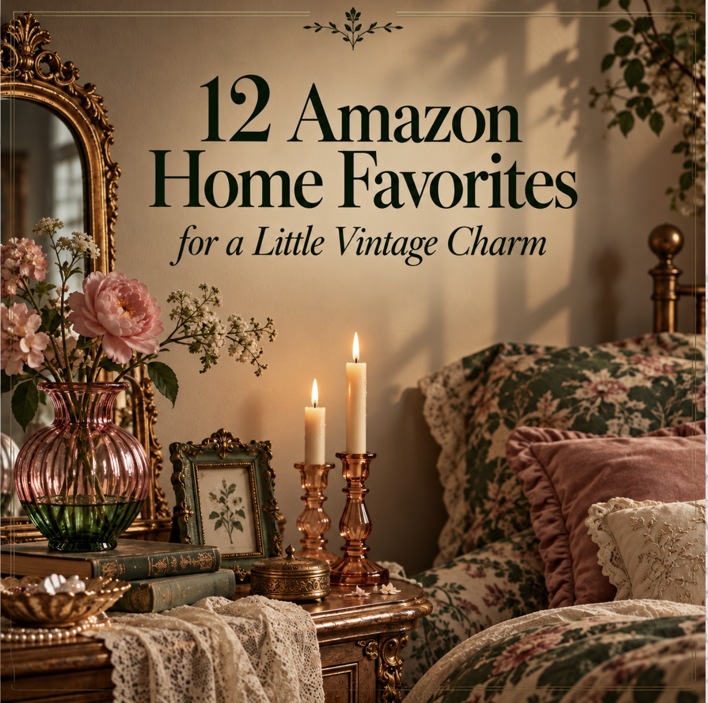 Home Favorites for a Little Vintage Charm