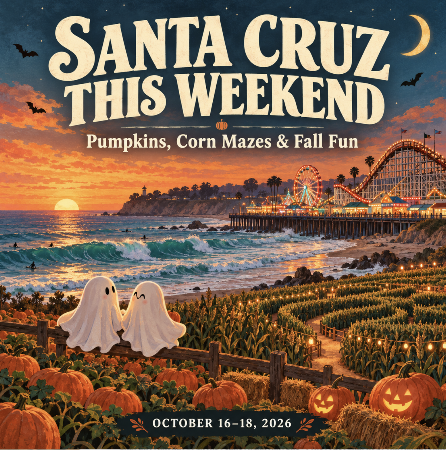 Santa Cruz This Weekend: Pumpkin Patches, Corn Mazes &amp; Fall Fun