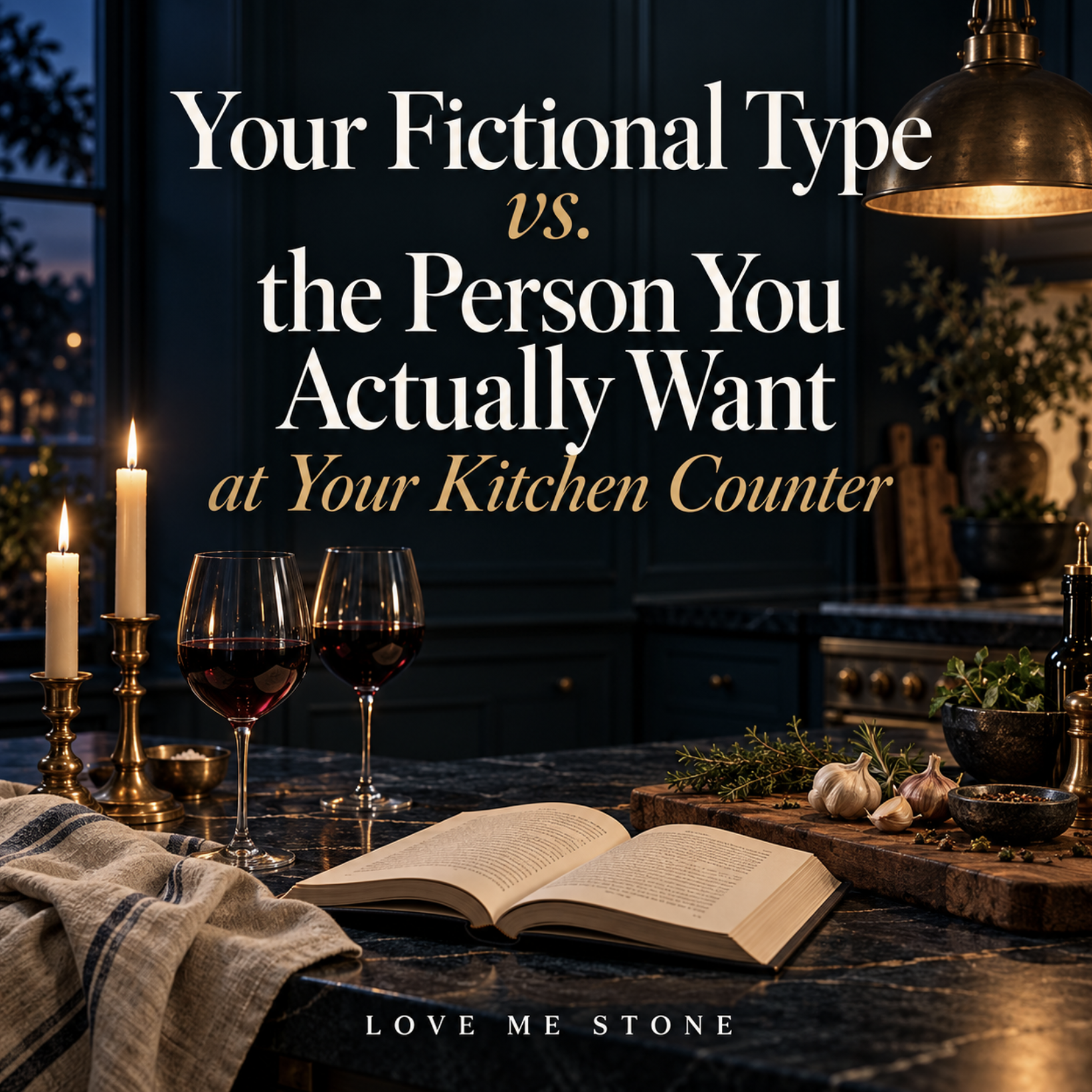 Your Fictional Type vs. the Person You Actually Want at Your Kitchen Counter