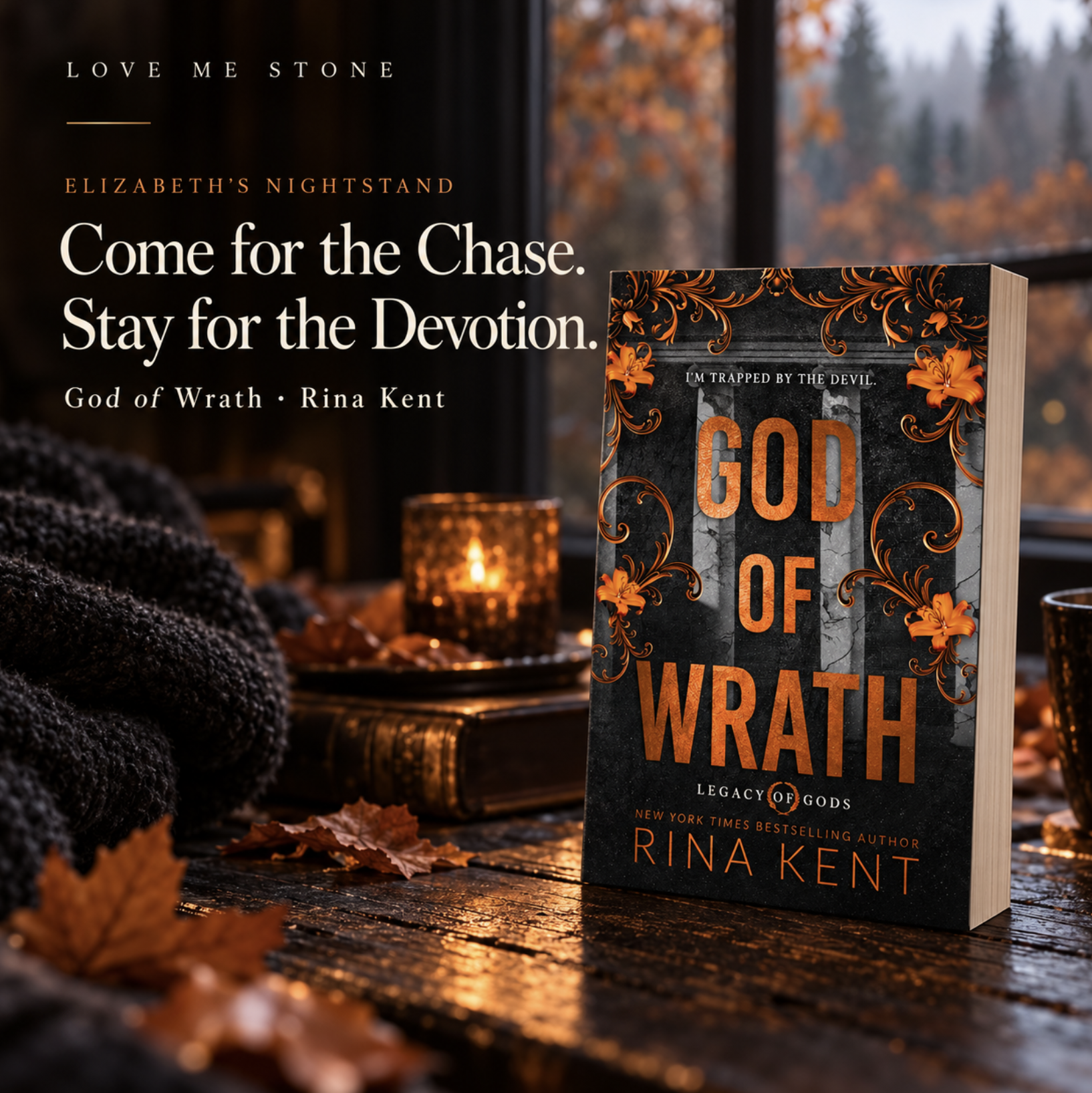 God of Wrath by Rina Kent: Come for the Chase. Stay for the Devotion.
