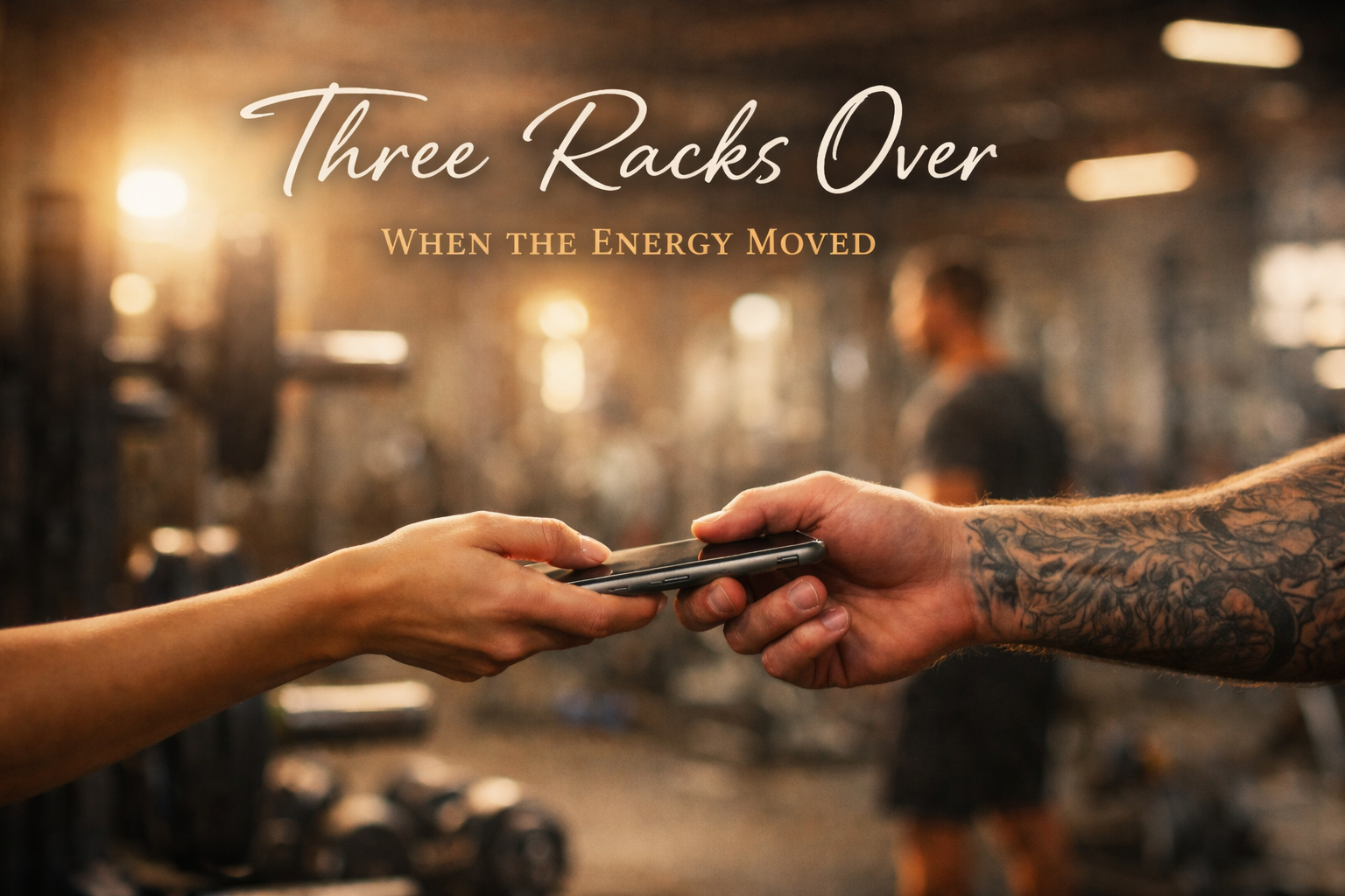 Real Life Gym-Crush “Three Racks Over” - Chapter 3 When the Energy Moved