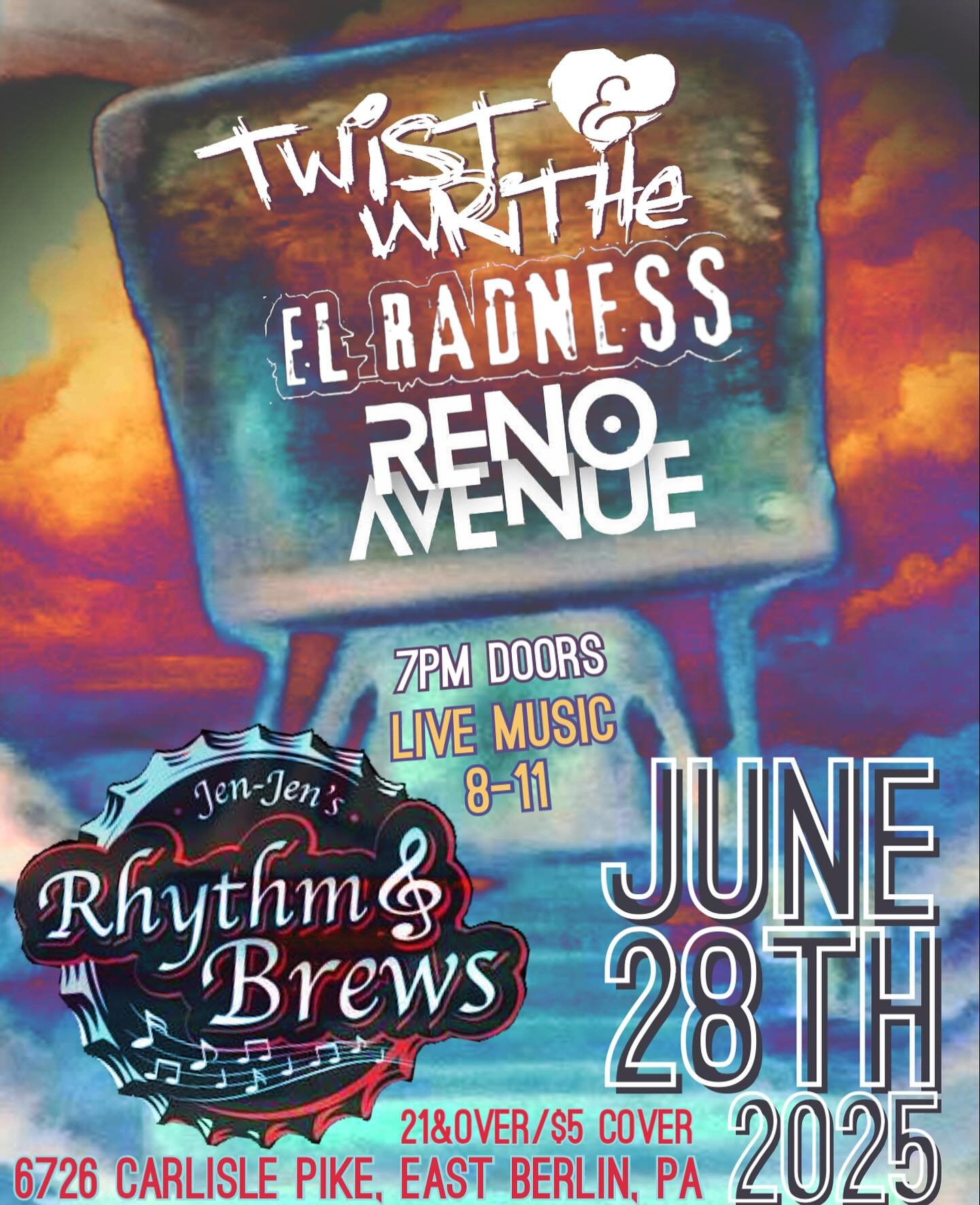 Reno Avenue at Jen Jens Rhythm & Brews