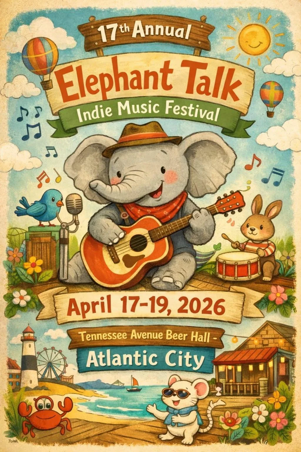 LOUD LOVE at Elephant Talk Indie Music Festival