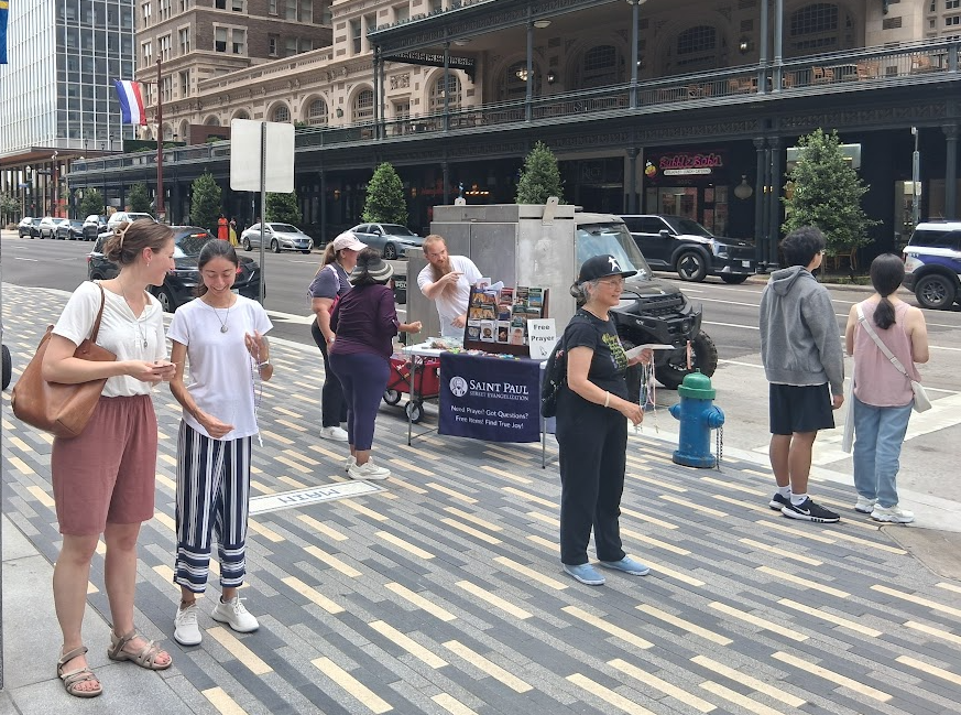 St. Paul Street Evangelization: FIFA Fan Festival Outreach