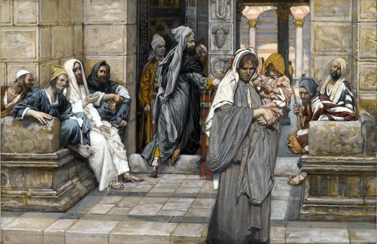 The Widow's Mite, James Tissot