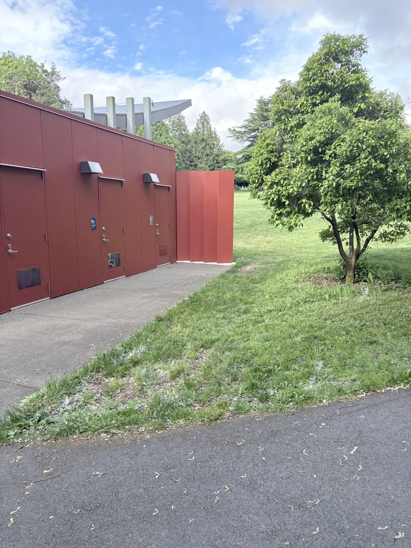 Site of new water fountain