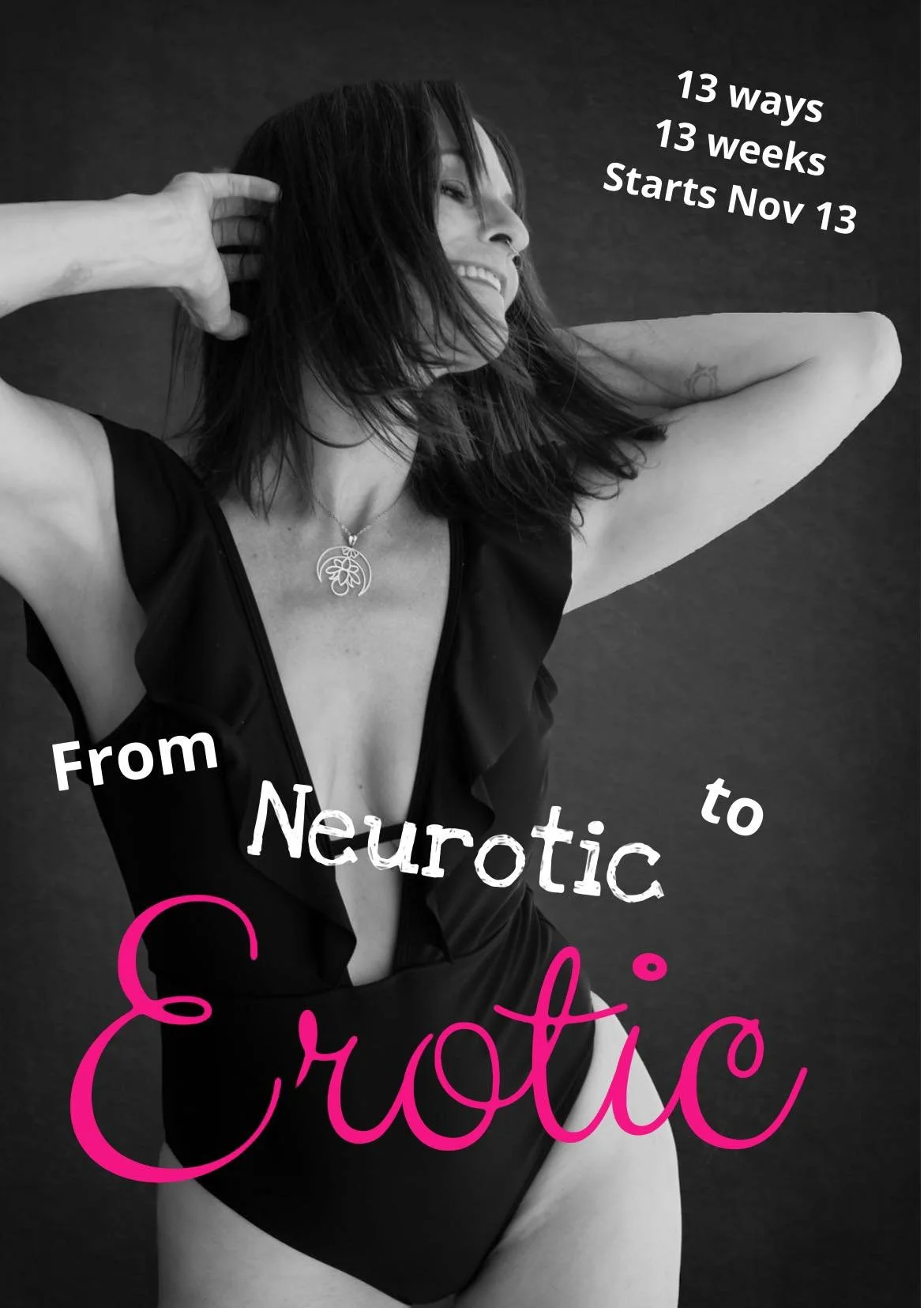 Embodying our feminine power is medicine that the world needs right now. 

Our feminine power comes from being connected to our erotic essence.

Many of us have been cut off from our erotic connection, due to societal conditioning, religion, family v