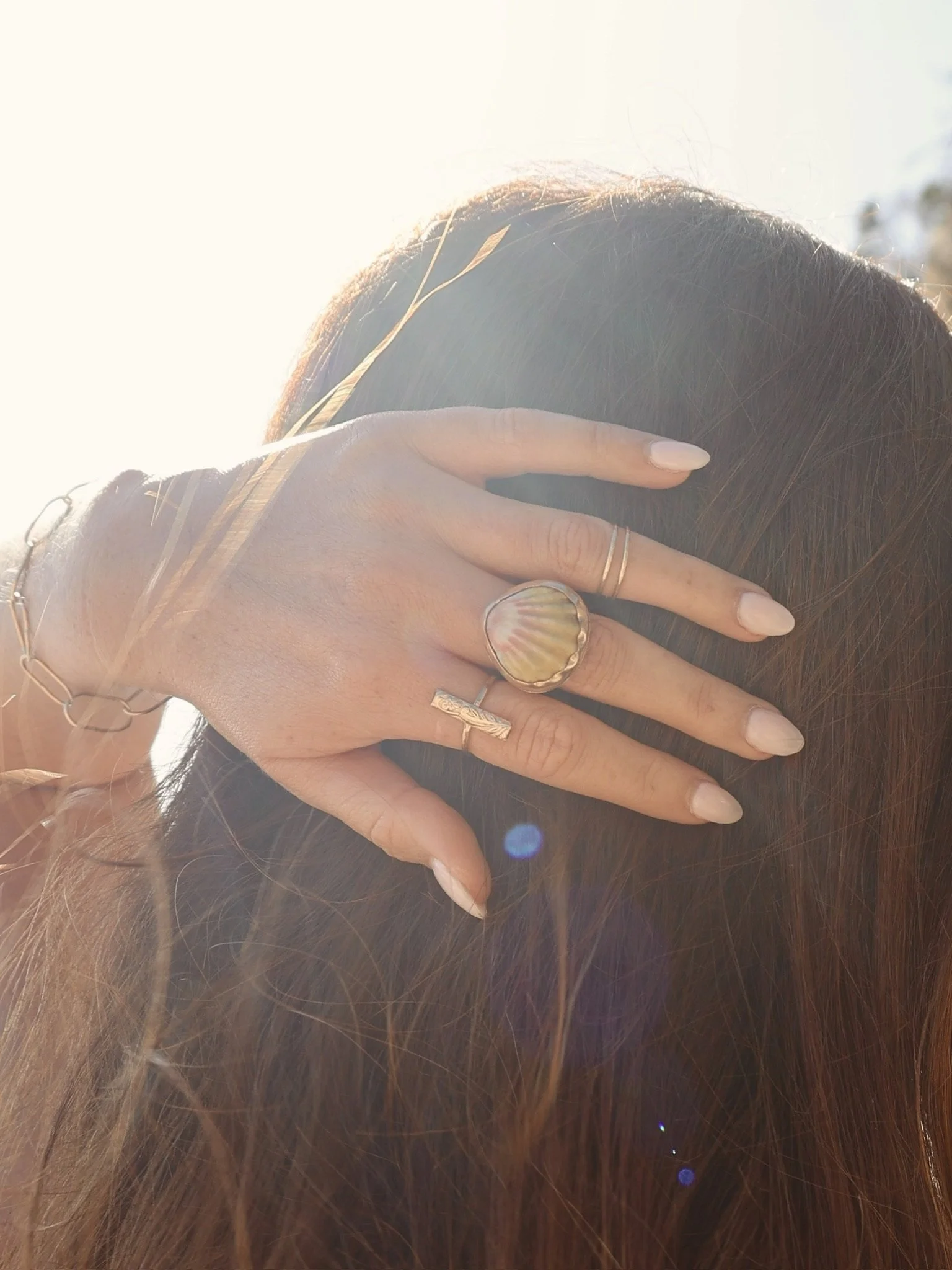 Floral Bar Ring