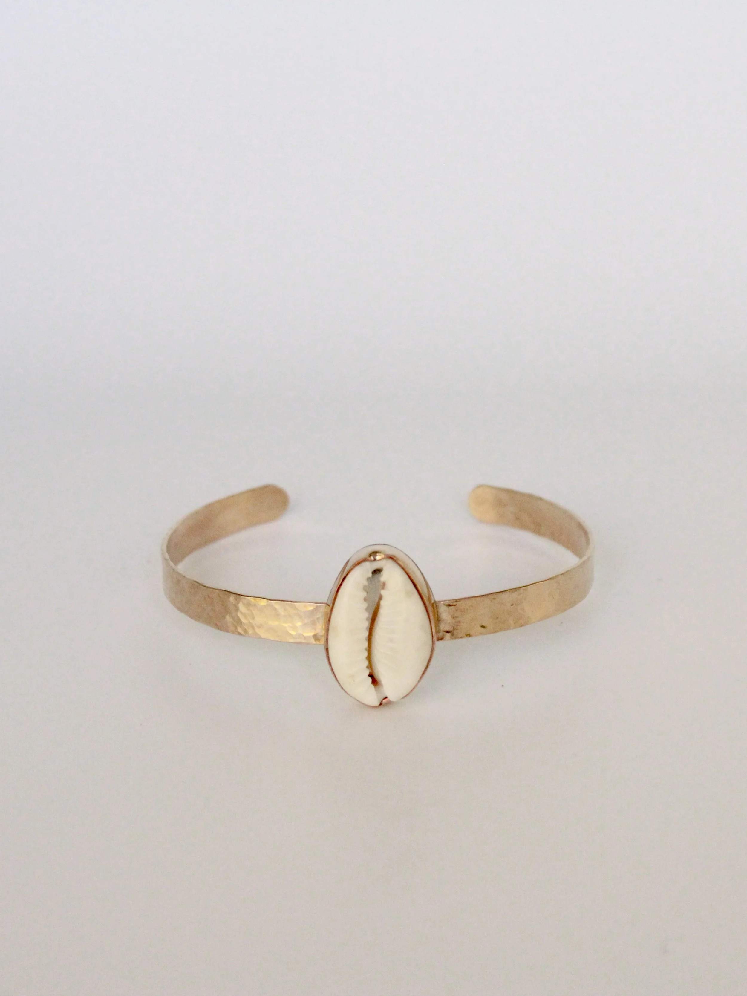 14k Gold Filled Cowrie Cuff