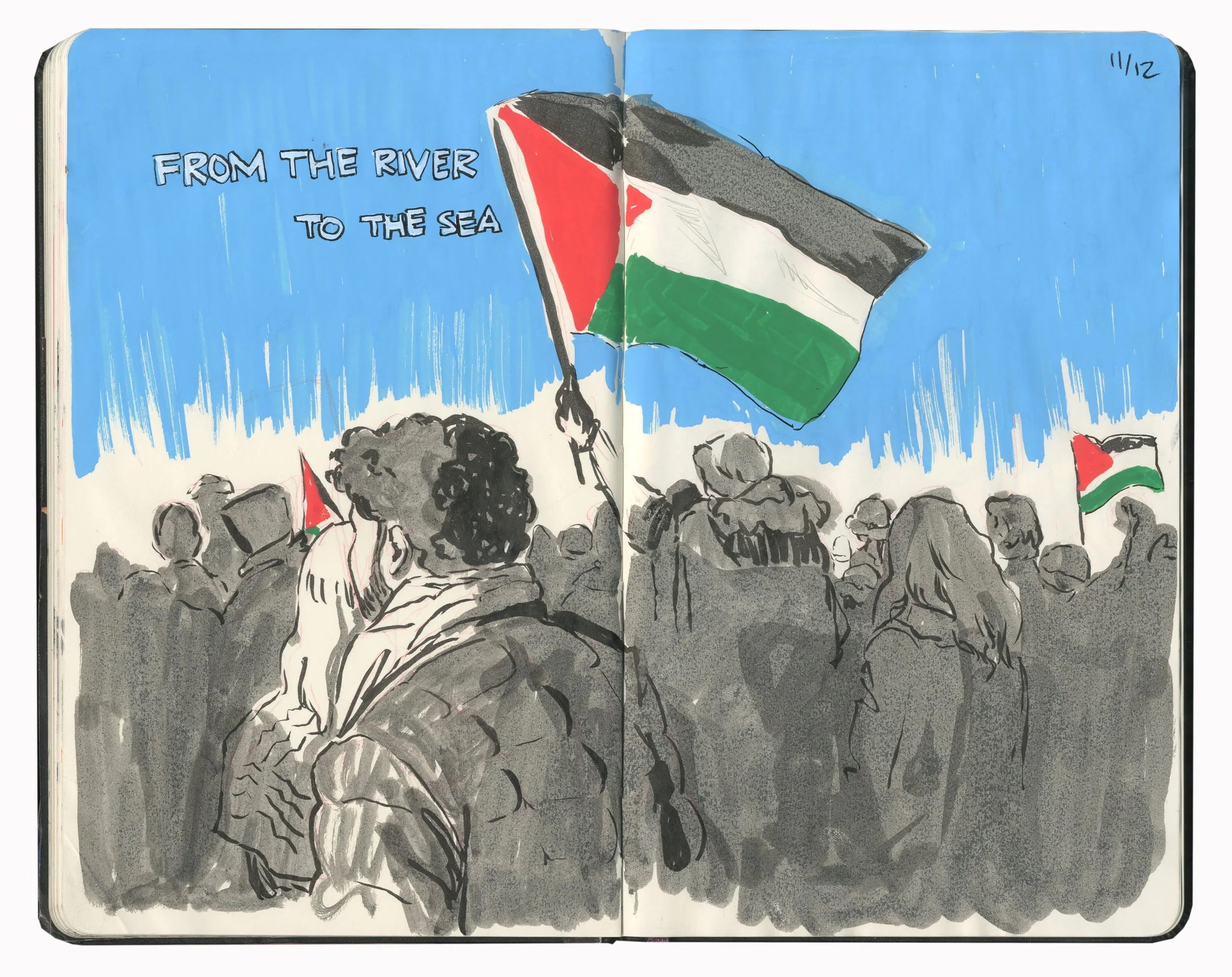 paint marker and brush pen.
11/12/23