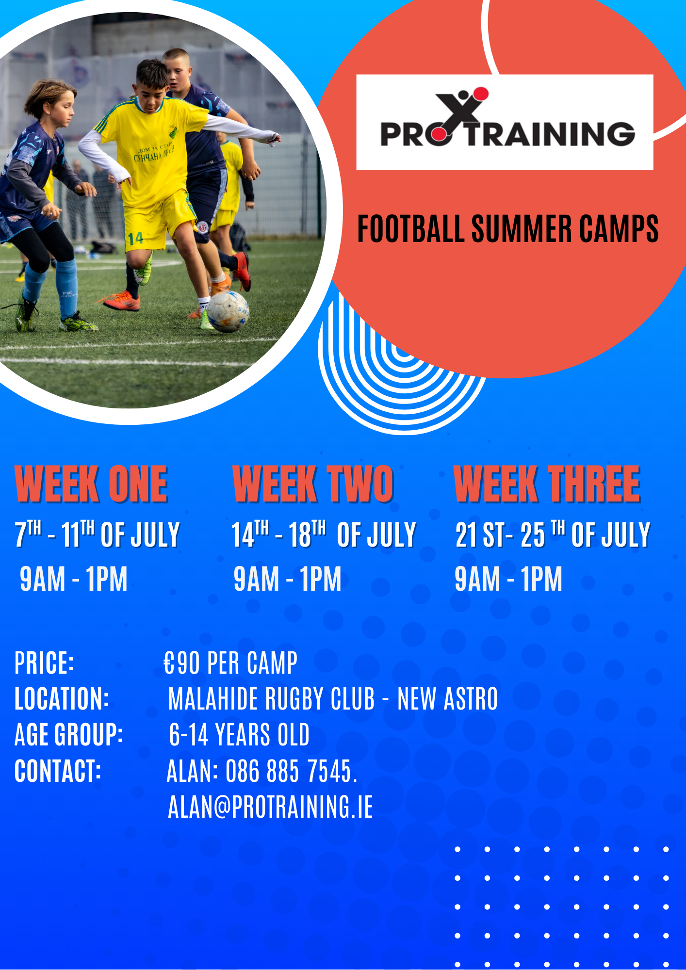 Football camp week three