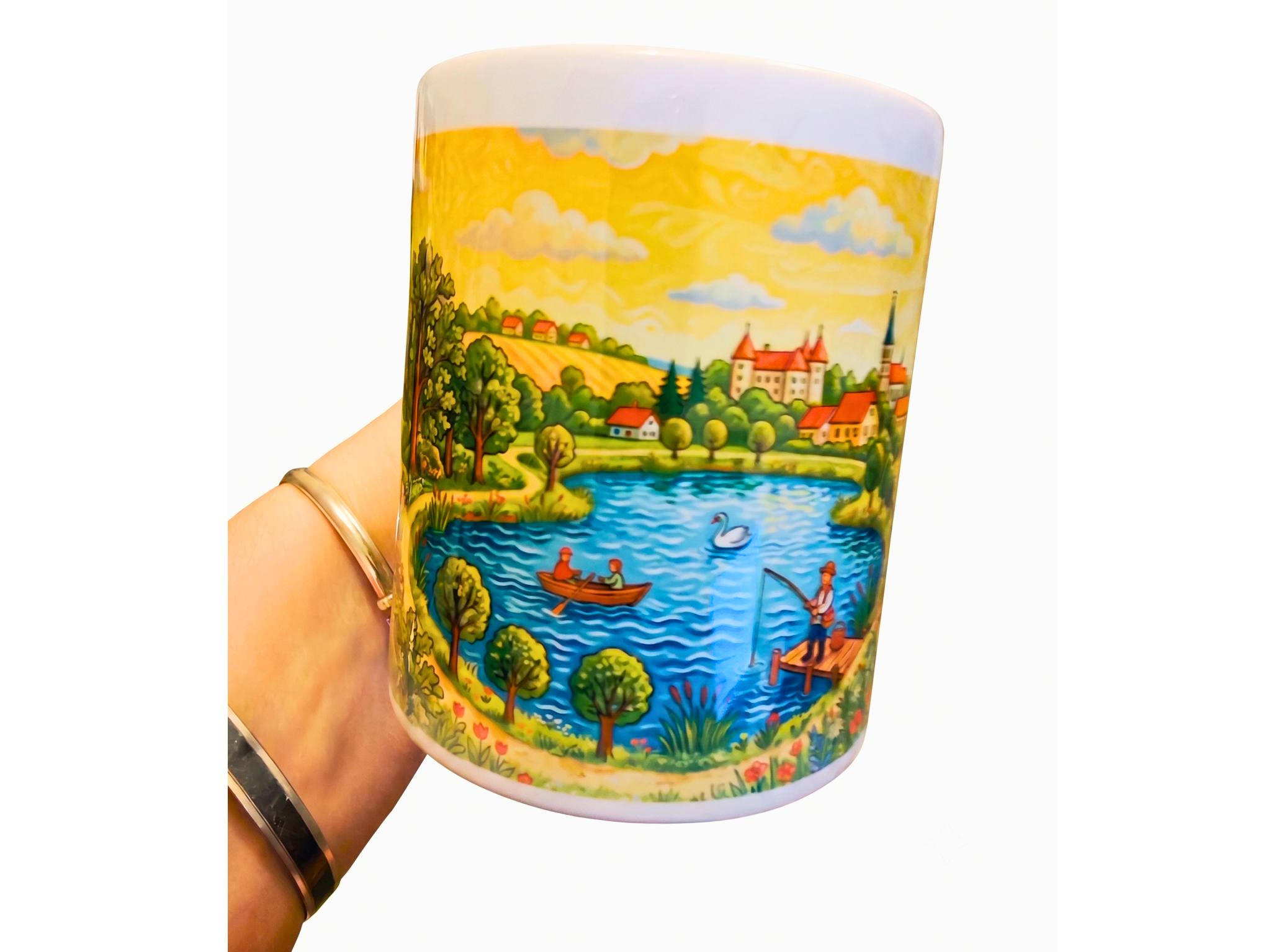 Naručite keramičke šalice od 325 ml (11 oz) s tiskom po želji. Sublimacijski tisak otporan na pranje. Brza izrada i dostava – ArtMotivi.