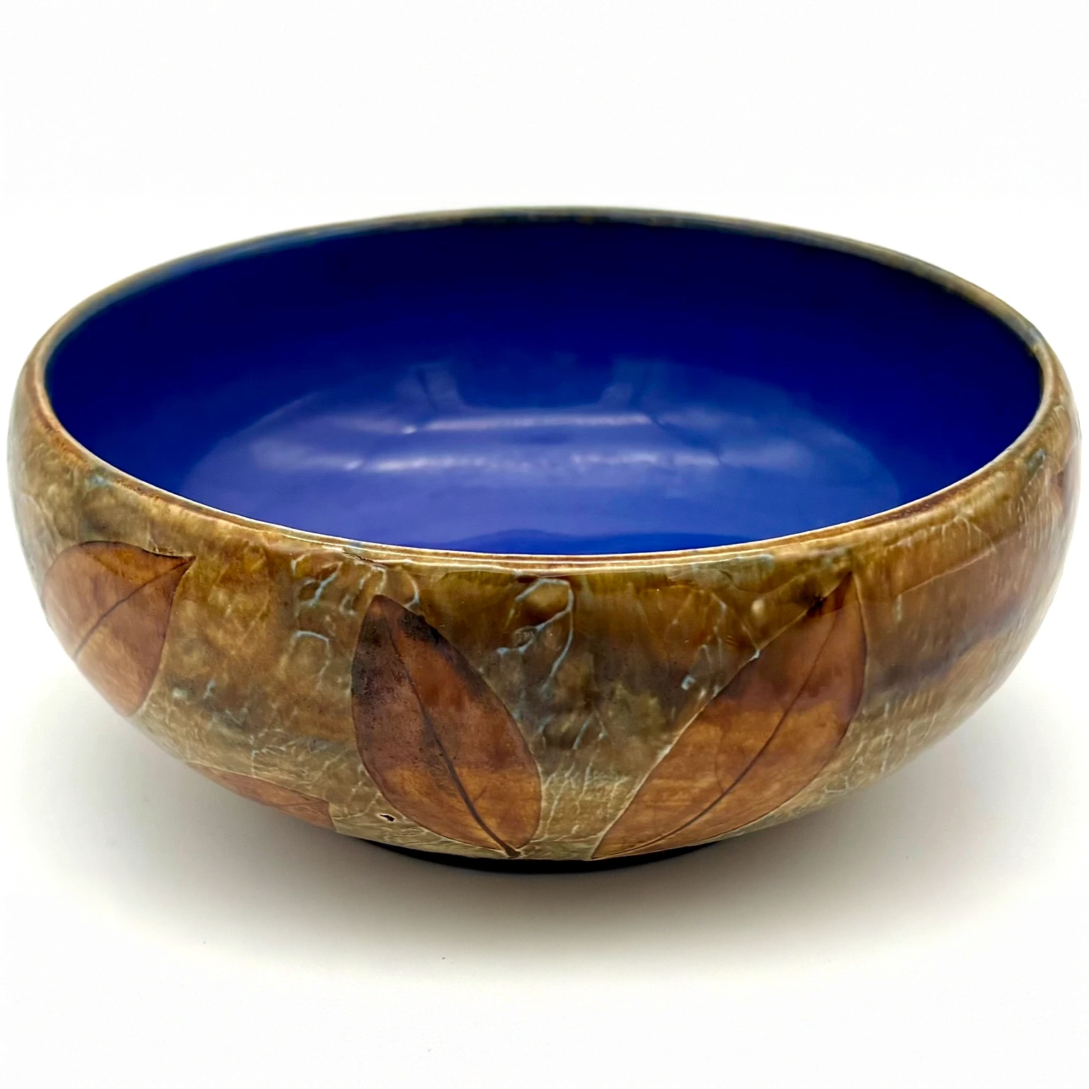 Royal Doulton Autumn Leaves Foliage Ware Bowl by Maud Bowden – C. 1925
