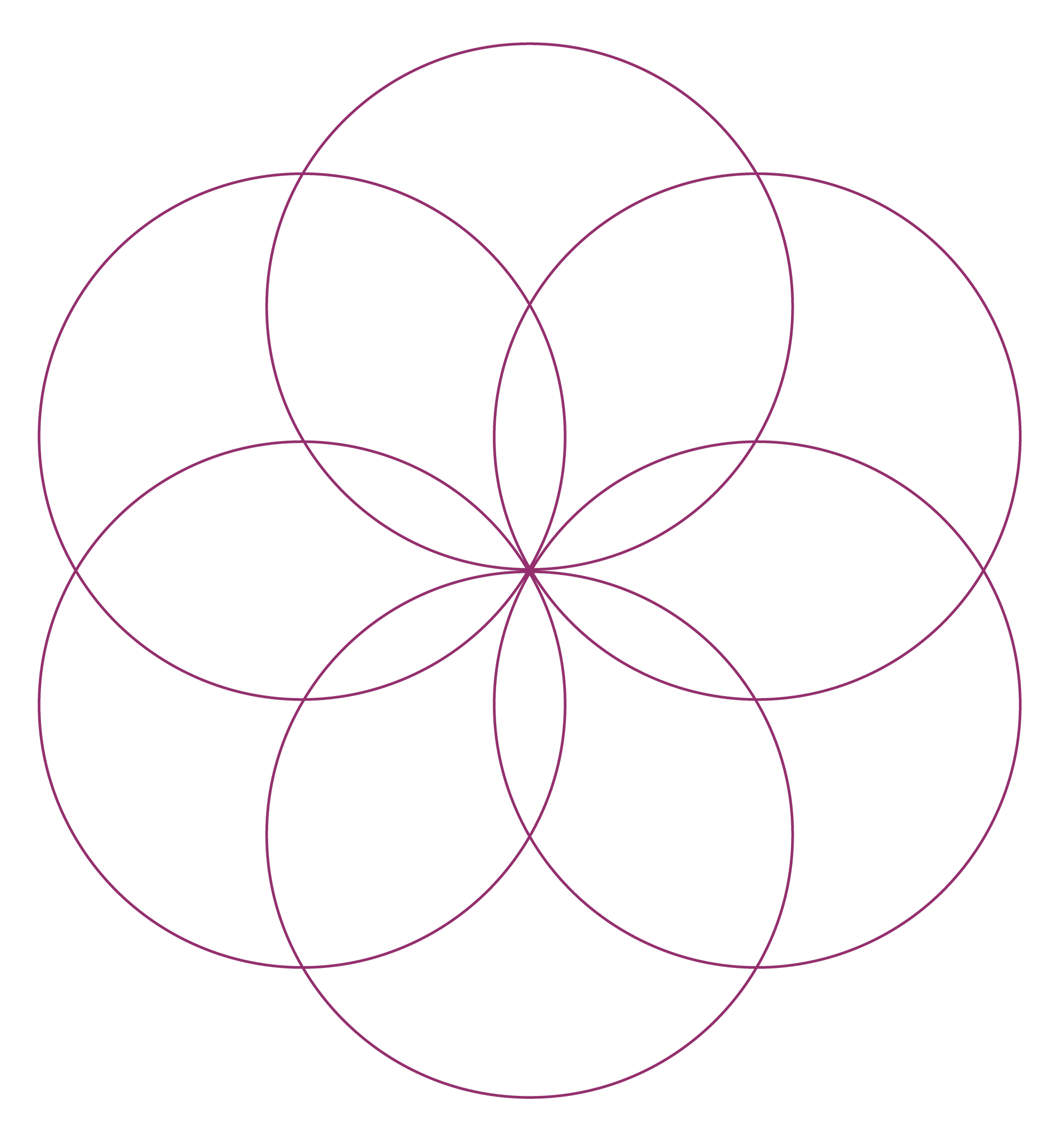 Sacred Geometry Illustration symbolising for brand value nurture