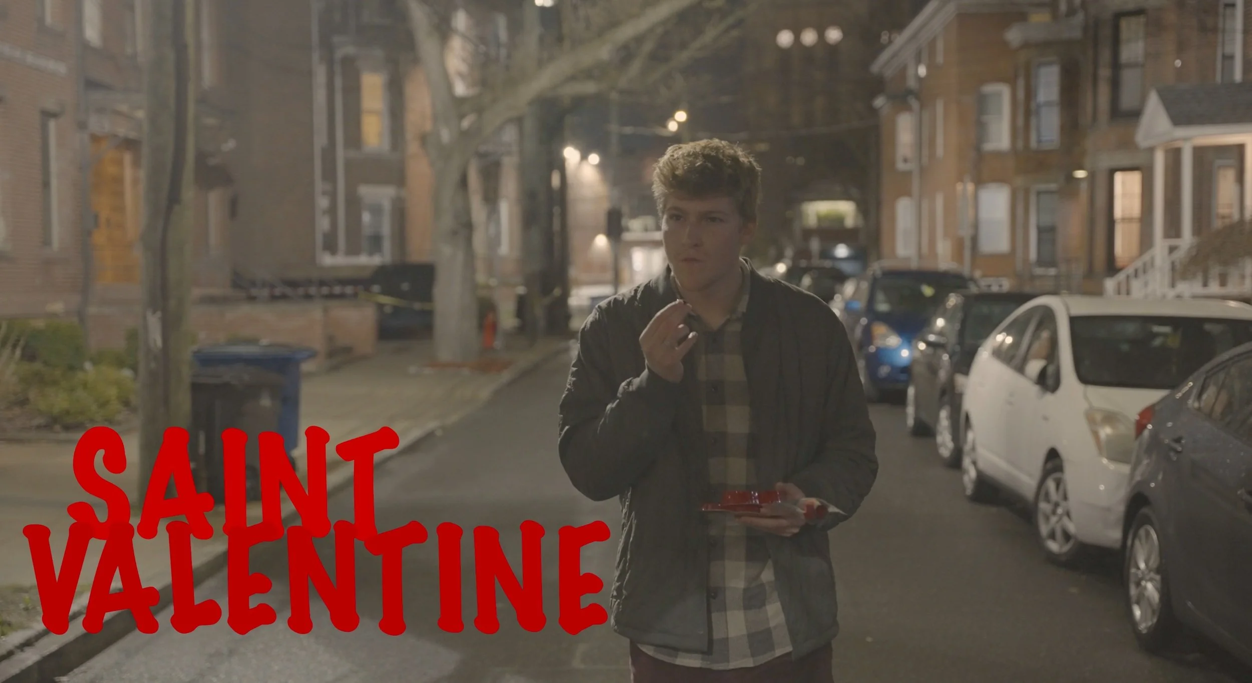 SAINT VALENTINE: A broke boyfriend struggles to find the right gift for his girlfriend on Valentine's Day.