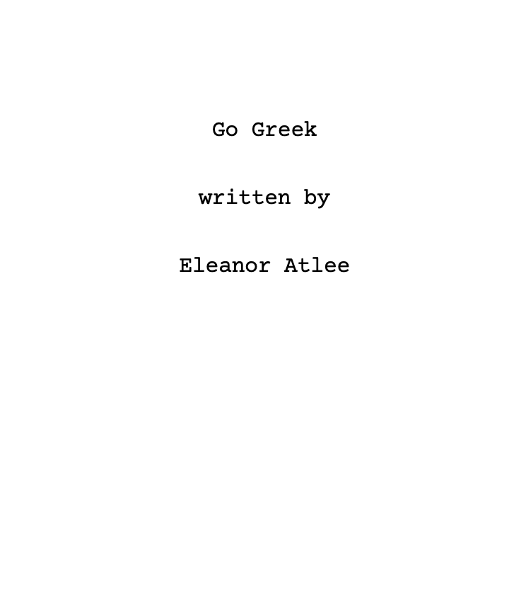 FEATURE, THRILLER: A socially dissatisfied college sophomore rushes a sorority and discovers the twisted rituals of campus greek life.