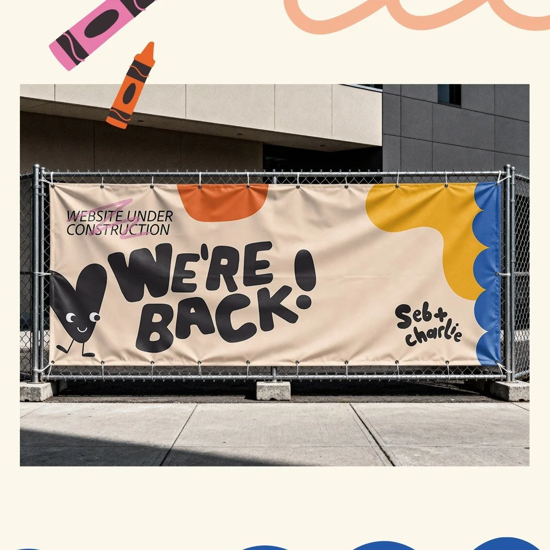 WE'RE BACK! 👀

We've had a little website refresh thanks to the lovely Hannah at @shinyhappy.digital &mdash; and we&rsquo;re pleased to say our website is now back up and running!

So if you're looking for:

👀 Design &amp; Illustration
👀 Public Ar