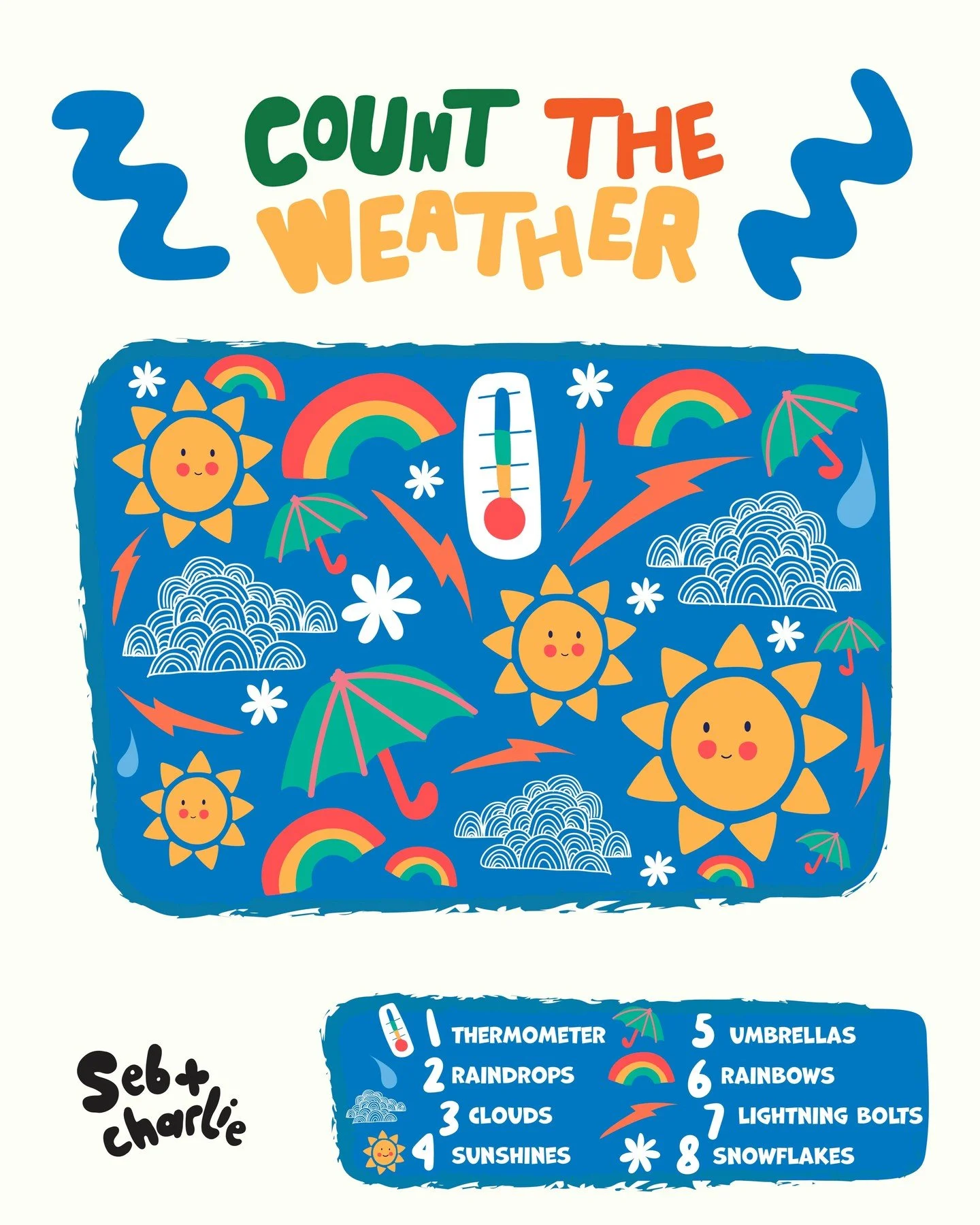 At what point do we begin building the ark? 🌧️🌧️🌧️🌧️🤪

Here is a little children's activity I created for a selection of disposable lunch box packaging - Count the weather!

Looking for a simple way to make your brand more family-friendly? 

Dro
