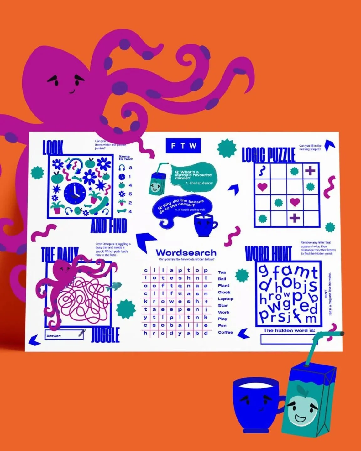 Here is a little summer worksheet I designed for @forthewindigital recently! 

Thanks @craigdfreeman - it was great to work with you! 

If you're looking for children's activity sheets for your brand, then please get in touch!