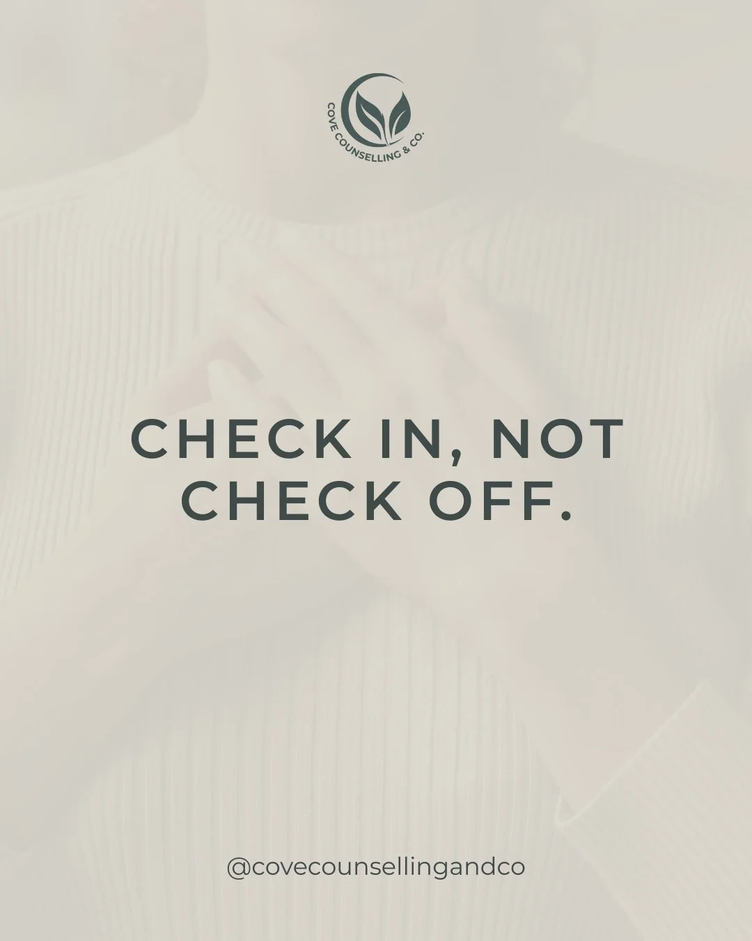 Reminder: this is a check-in, not a performance review.⁠
⁠
You don&rsquo;t need to fix, optimize, or power through anything here. Just notice what&rsquo;s showing up, what feels supportive, and what can wait (even if your mind says it can&rsquo;t).⁠ 