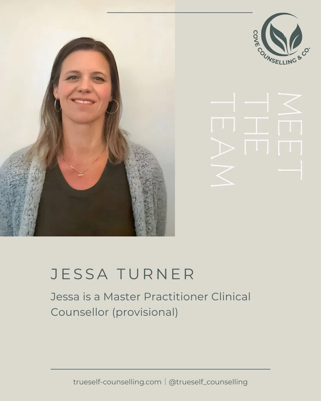 Hi, I&rsquo;m Jessa! 🌱⁠
⁠
Life is a journey, filled with challenges, transitions, and moments that invite reflection, growth, and healing. My path to becoming a counsellor began 36 years ago, when I first experienced years of being a client and felt