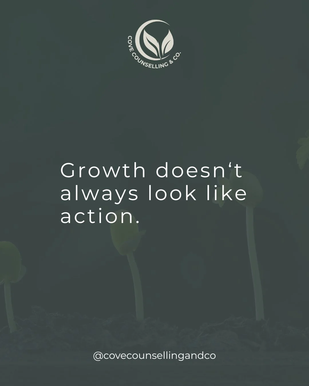 Sometimes growth looks less like &ldquo;crushing goals&rdquo; and more like&hellip; lying on the couch processing your feelings and drinking another cup of tea. ☕⁠
⁠
Turns out that still counts!⁠
⁠
Not every season is about pushing harder or moving f