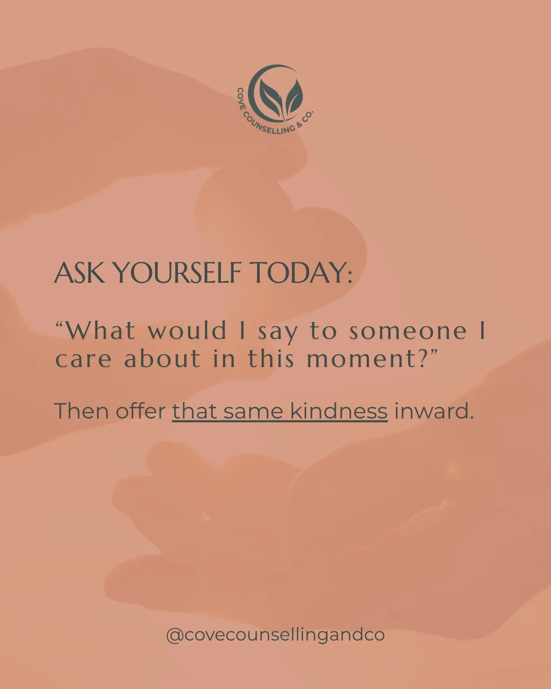 Do you ever find that it's easier to be kind to someone else than it is to be kind to yourself?⁠
⁠
You might know exactly what you&rsquo;d say to a friend who&rsquo;s struggling. You&rsquo;d be patient. You&rsquo;d be understanding. You wouldn&rsquo;