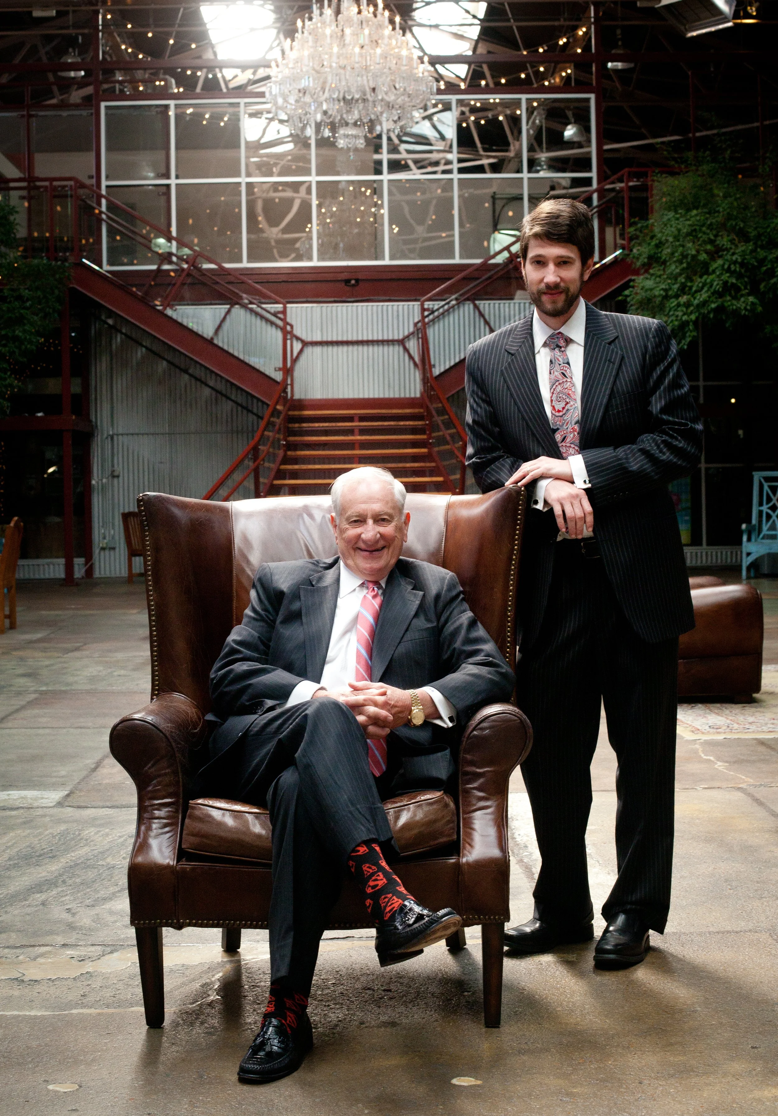 The Chiquita heel. Orange vegan leather strappy heel.