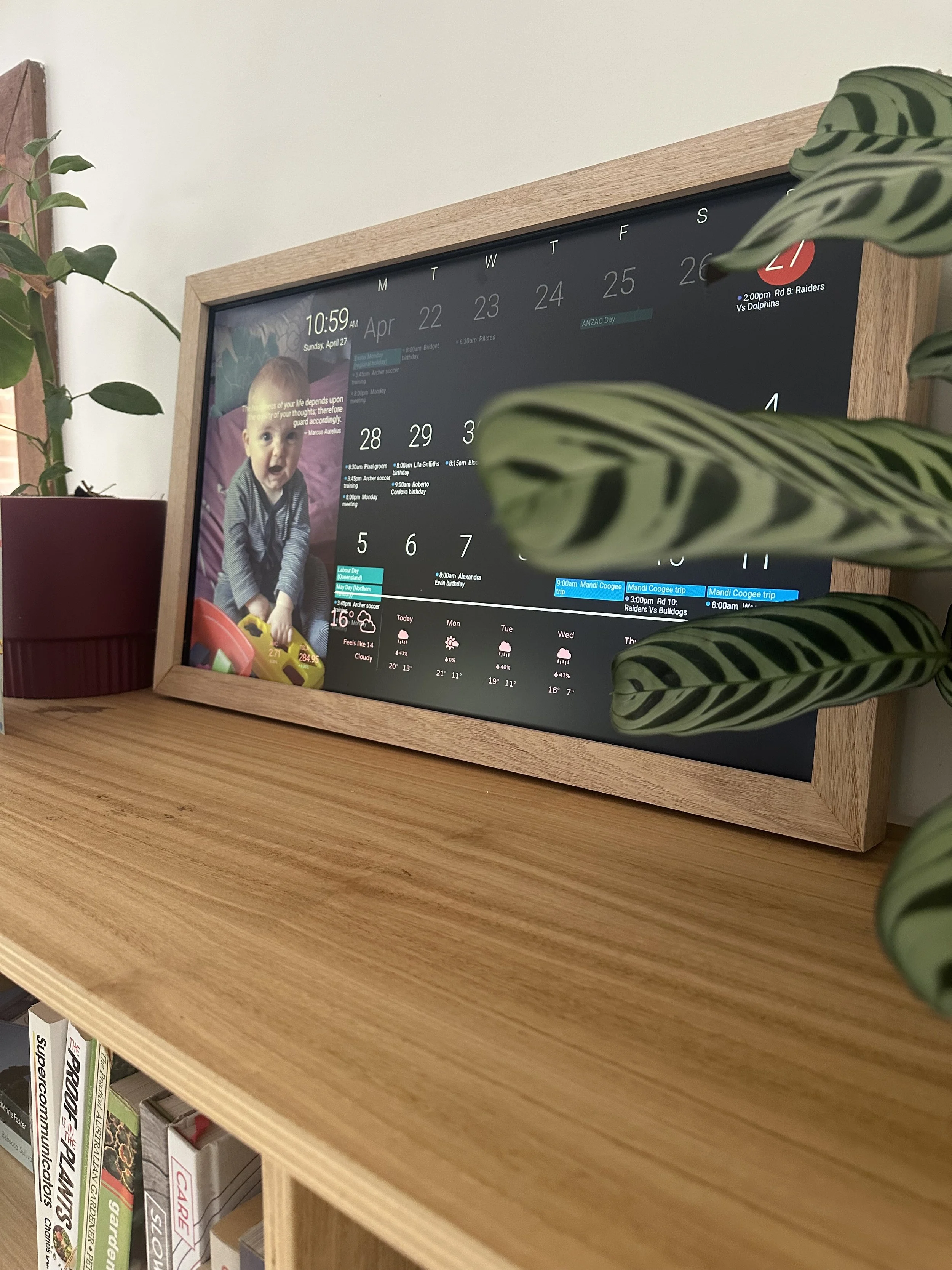 Rustic table setting at one of Laurie’s customers wedding.