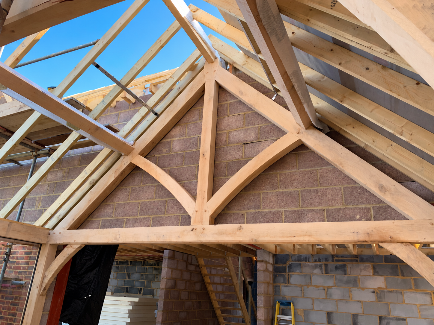 Oak Frame to Self Build House professionally project managed