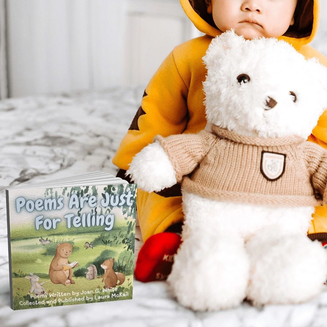 Looking for a cozy, meaningful gift for little readers (and their grown-ups)? 🎄

Poems Are Just For Telling makes bedtime a joy!
📚 Wrap up a few giggles, dreams, and rhymes this holiday season.