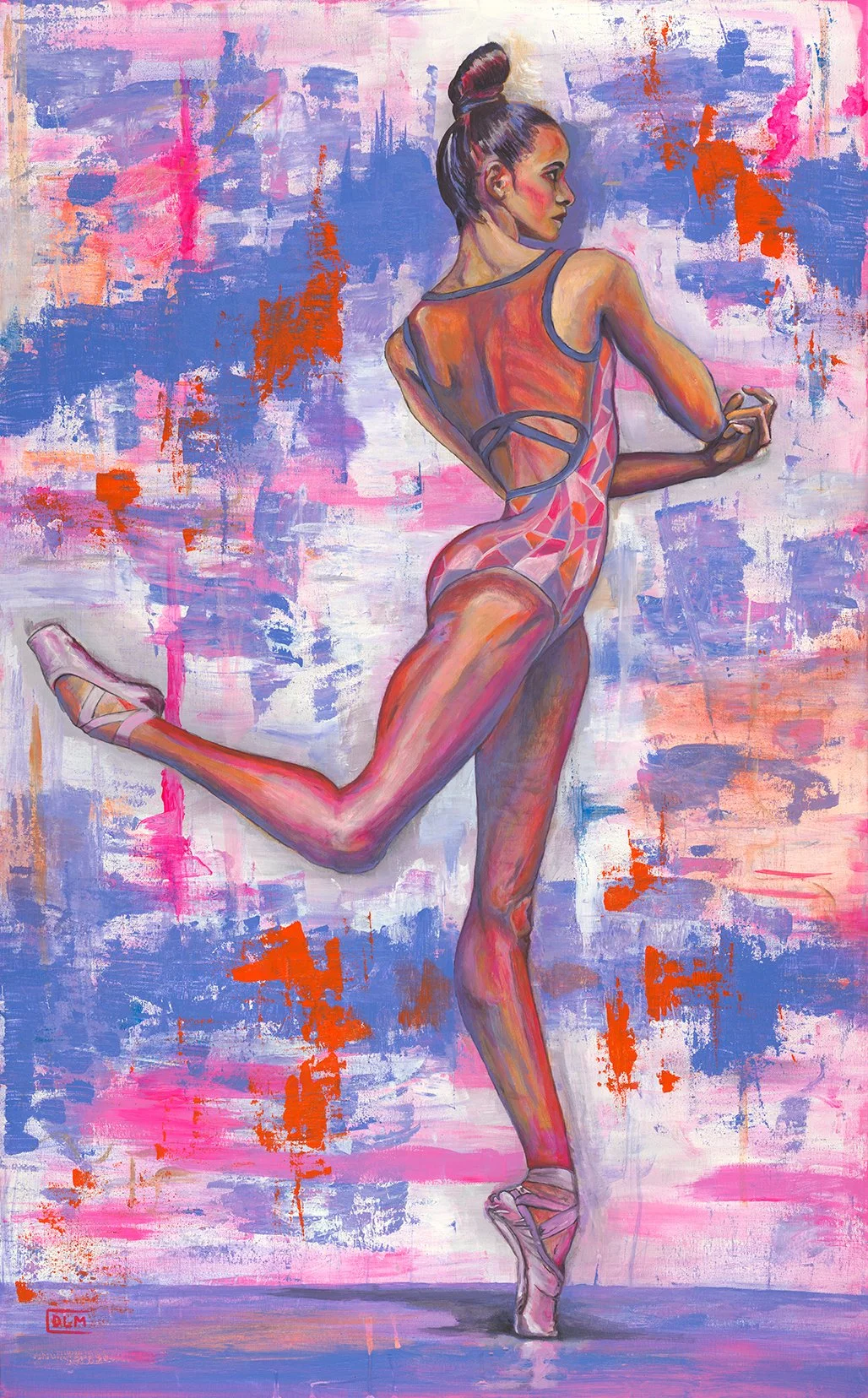 Maria, 2025  
Acrylic on Canvas 
30.00” x 48.00” (Unframed) 
$4600