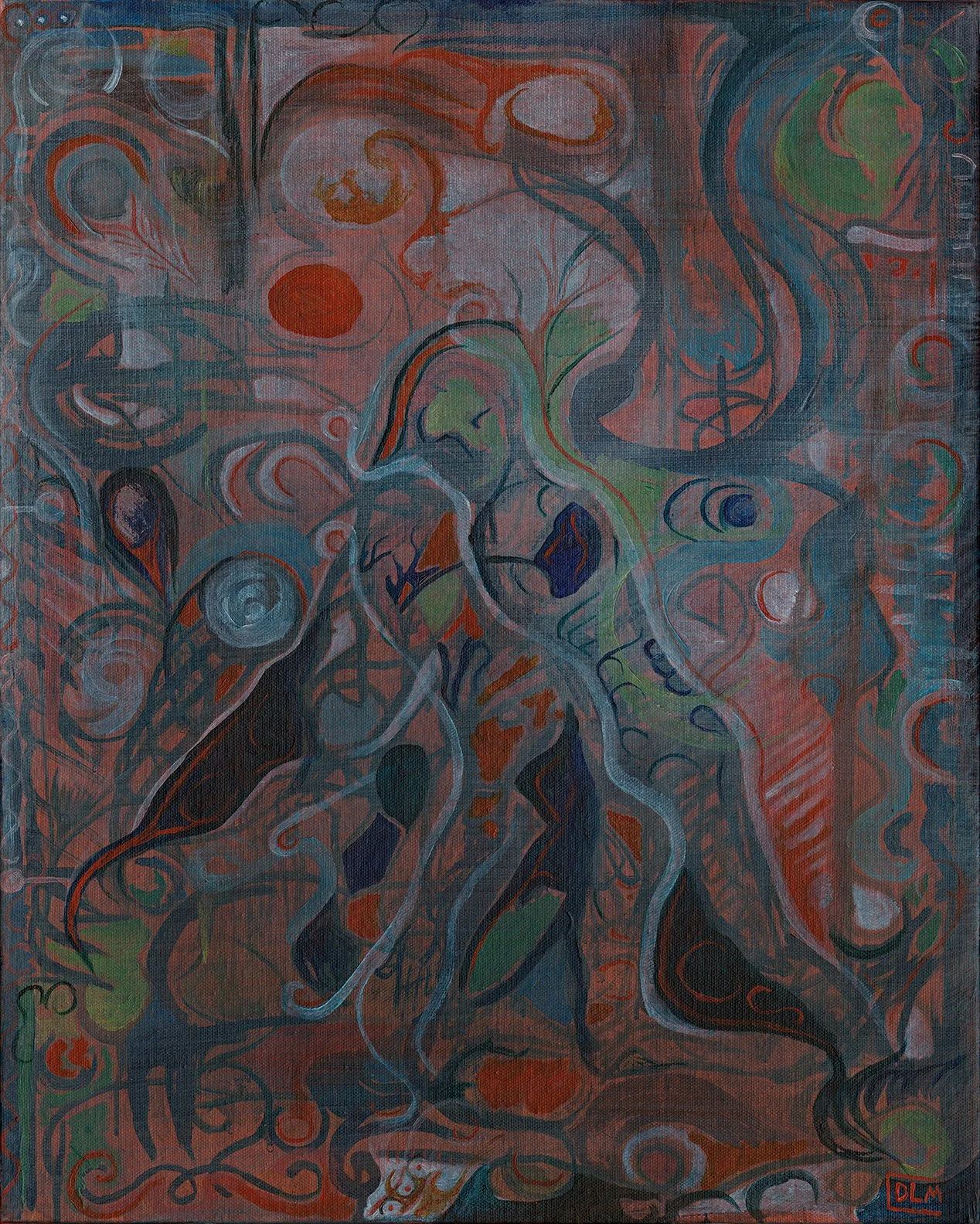 SOLD  
Sighted Dream 
Acrylic on Canvas 
21.00 x 25.00 (framed) 
prints available