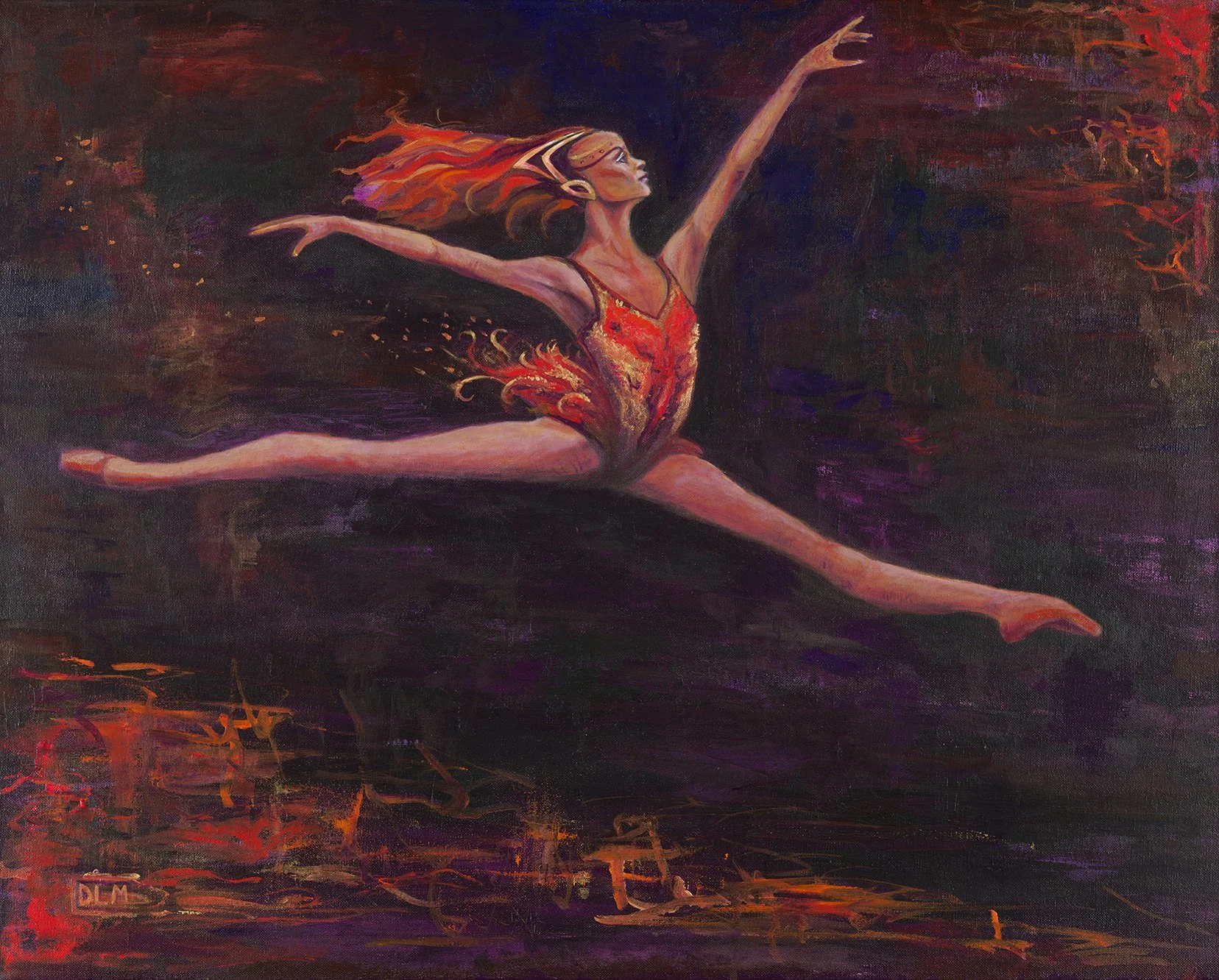 SOLD 
Christina, 2025  
Acrylic on Canvas 
31.50” x 20.50” (Framed) 
prints available