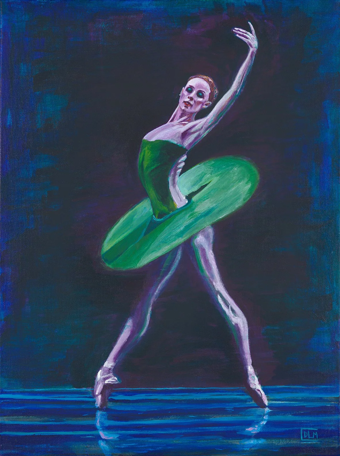 Julia, 2024  
Acrylic on Canvas 
19.00” x 26.00” (Framed) 
$1900